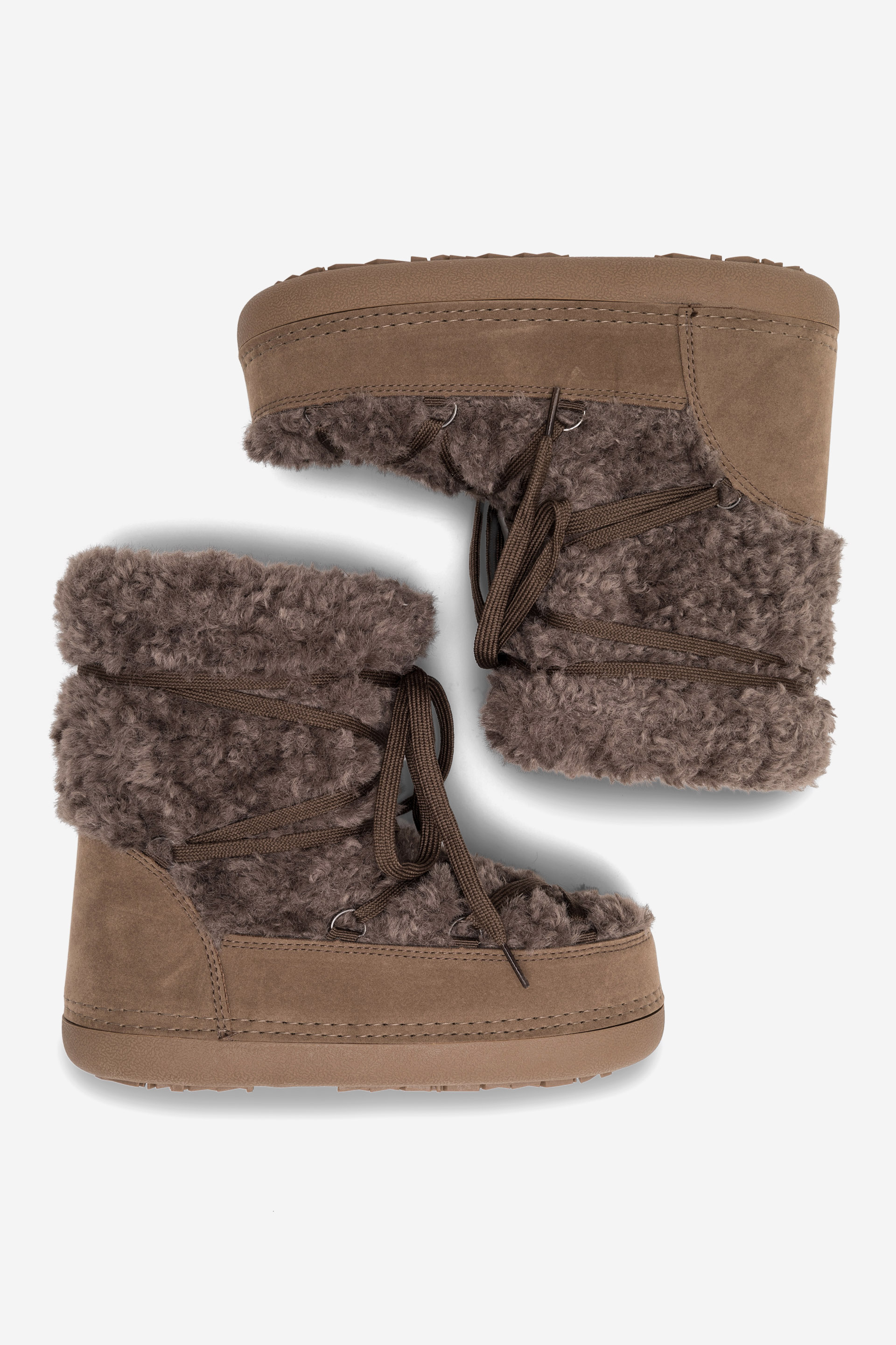 Kotníková obuv HNĚDÁ