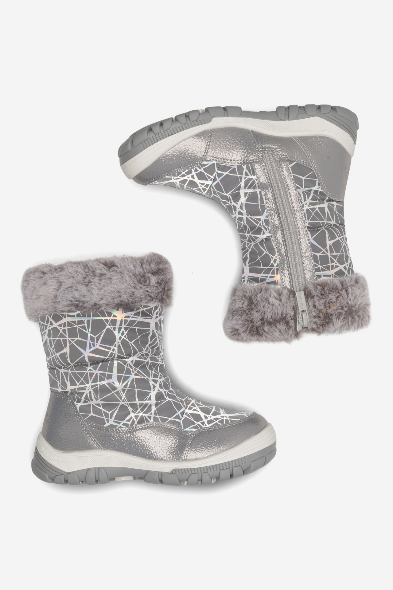 Kozačky STŘÍBRNÁ