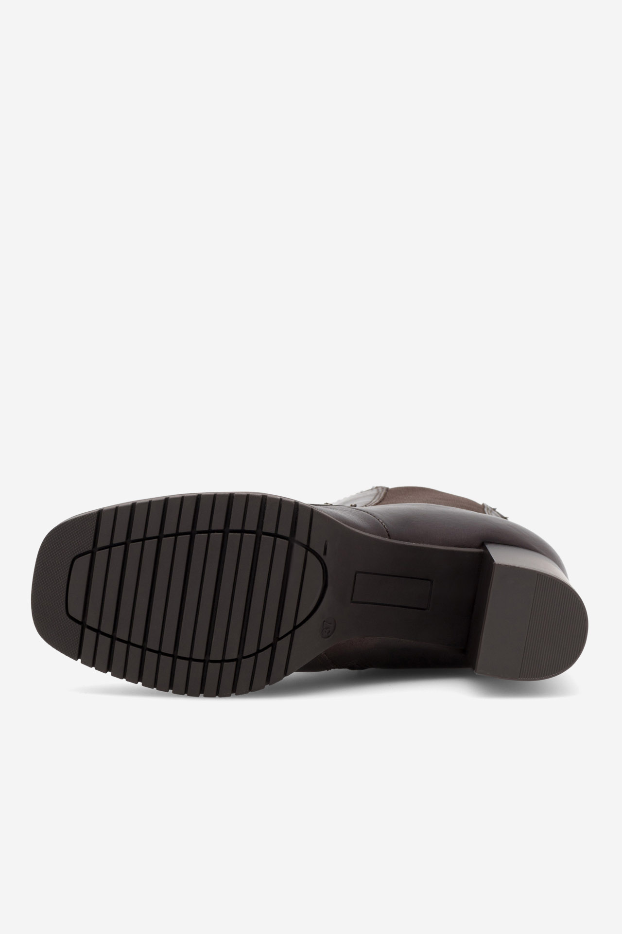 Členková obuv Tmavo hnedá