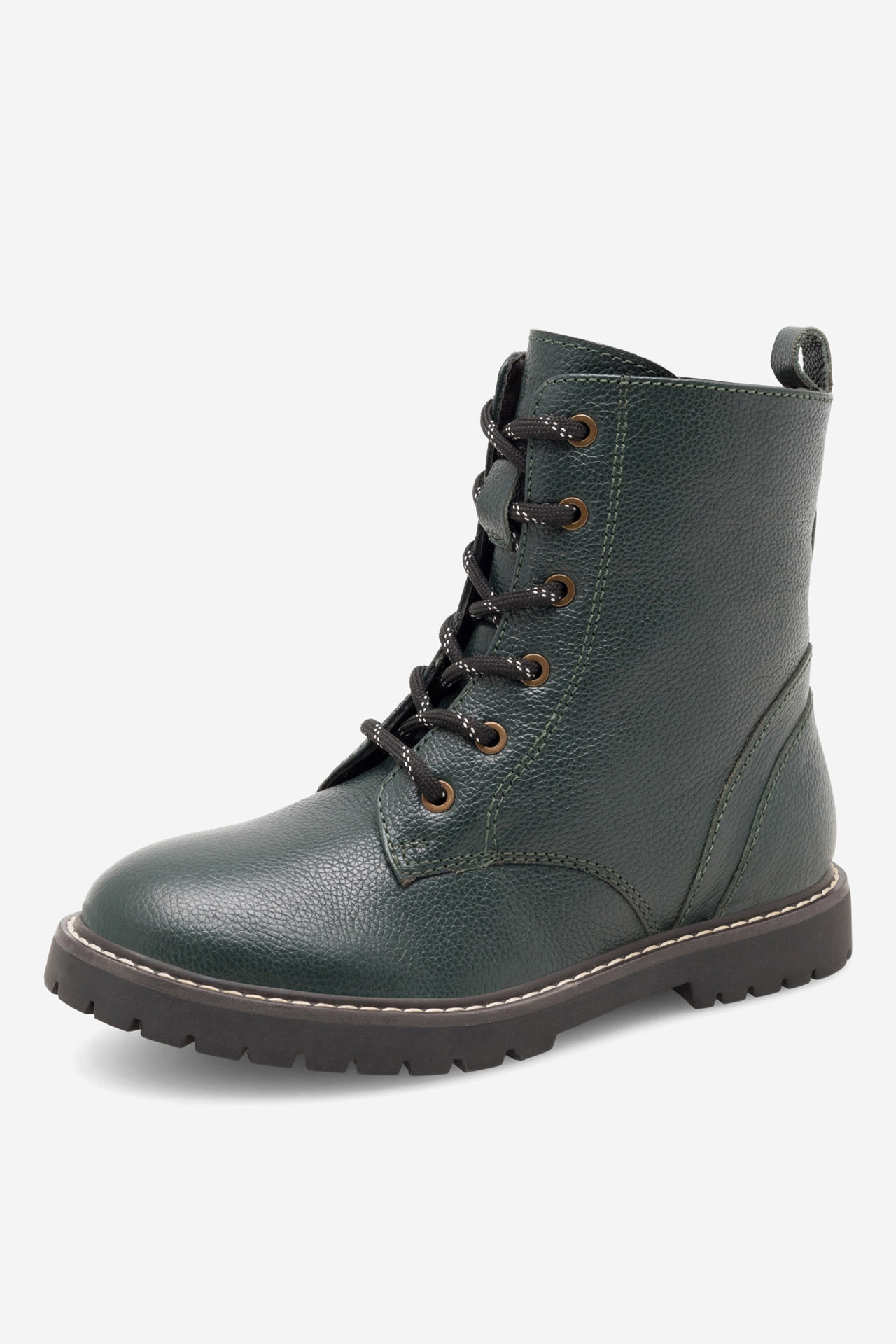 Šněrovací vyšší obuv KHAKI