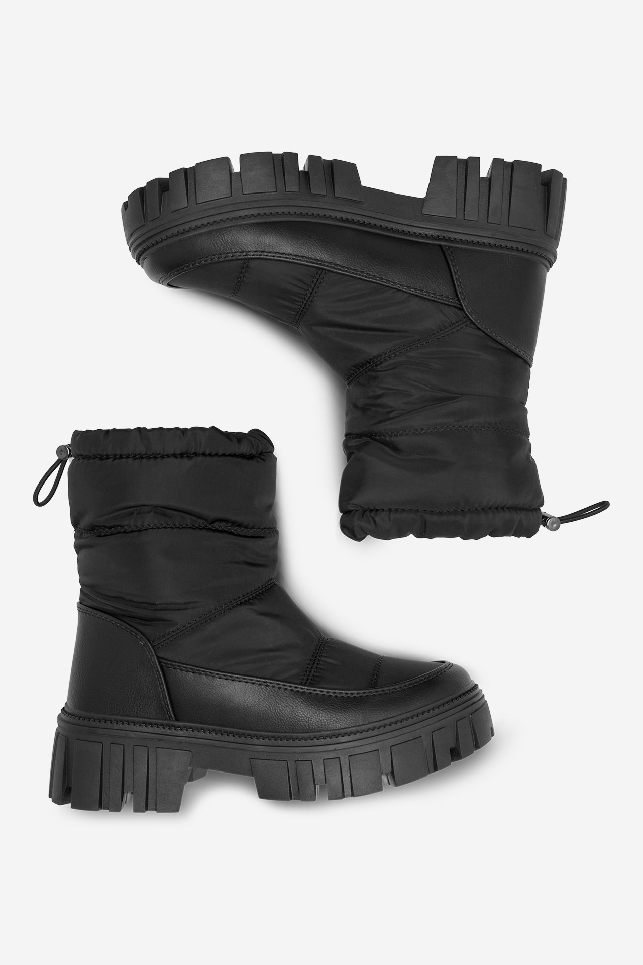 Kotníková obuv ČERNÁ