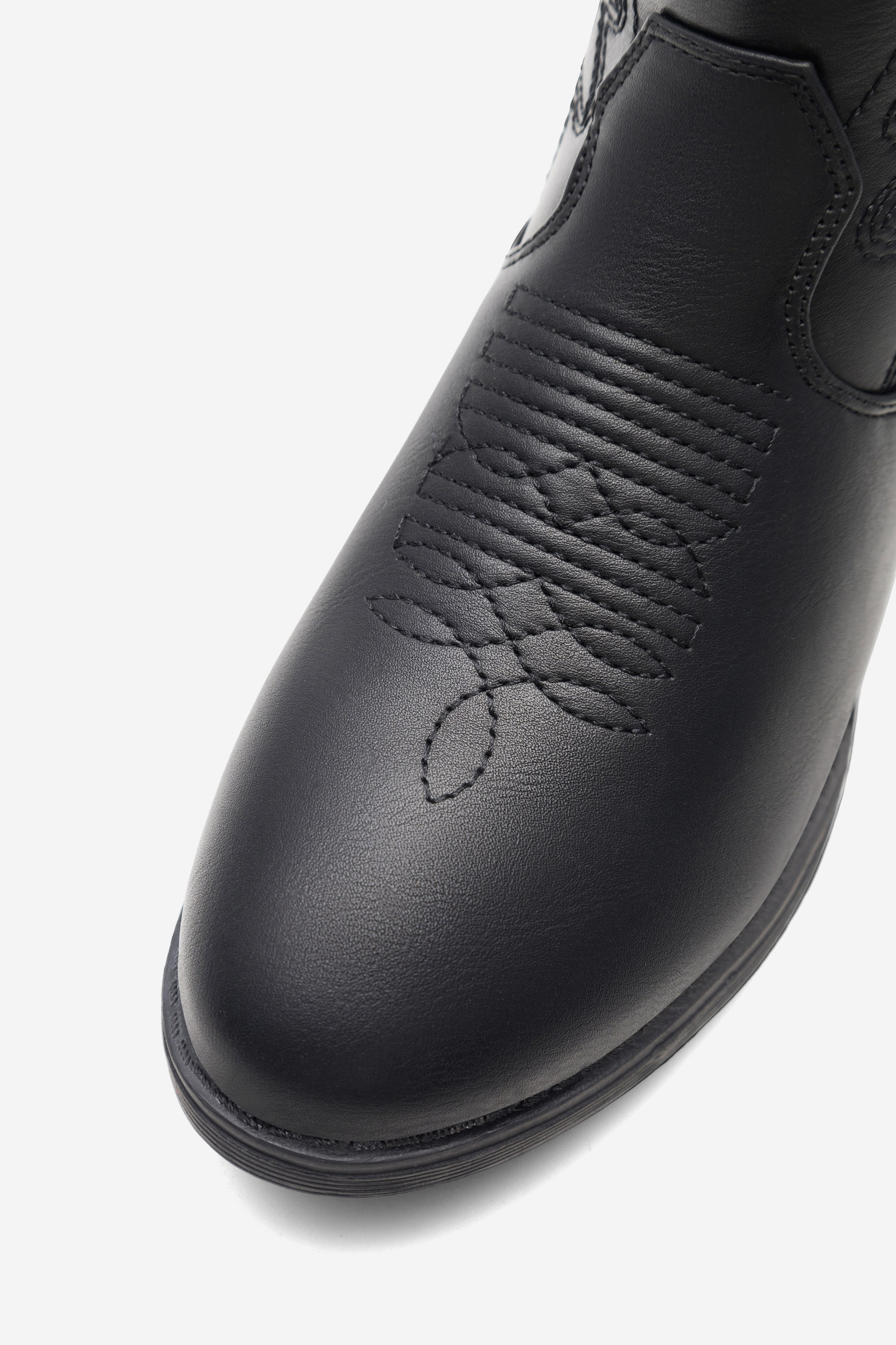 Kavbojski škornji Črna