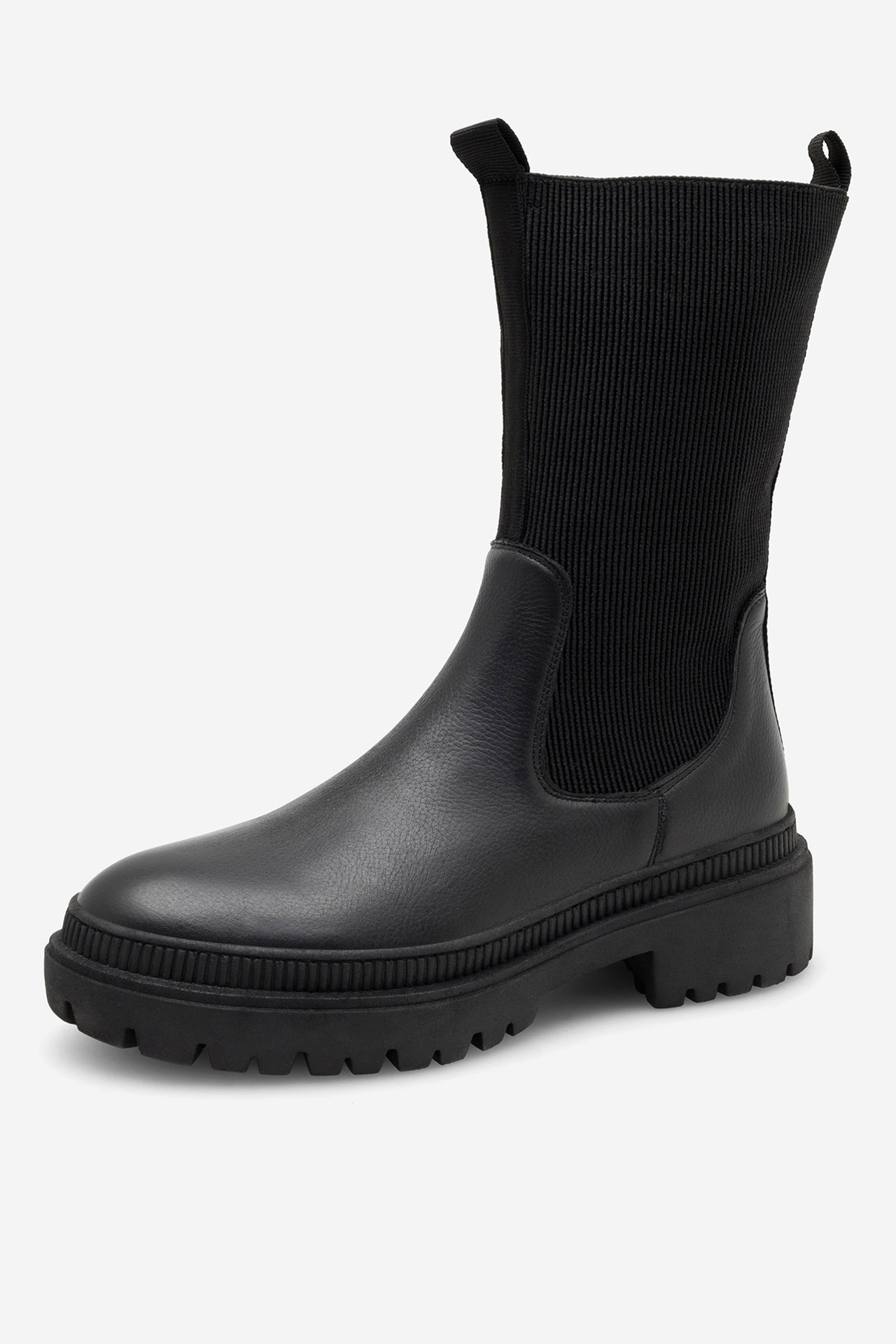 Členková obuv Čierna