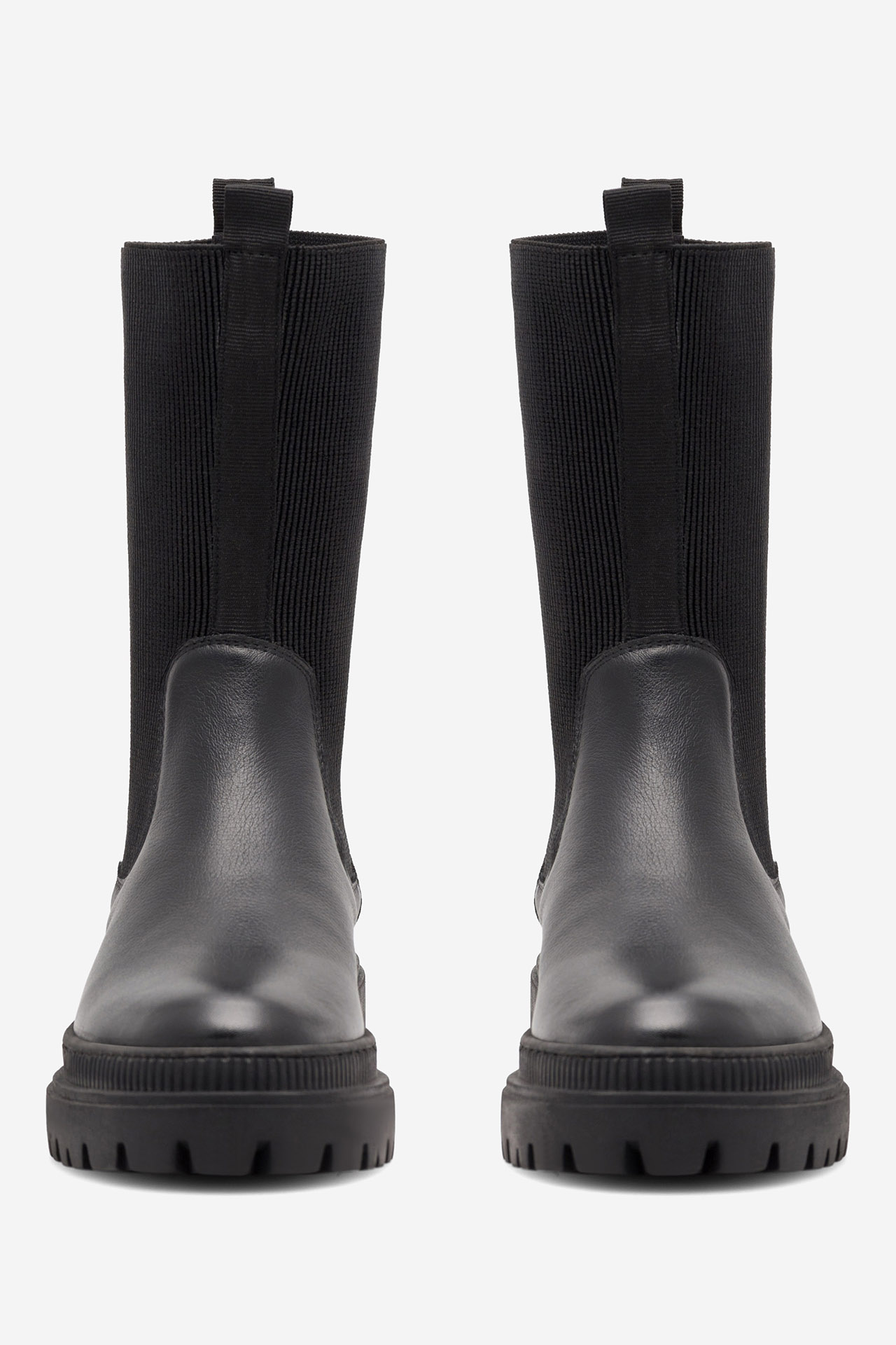 Členková obuv Čierna