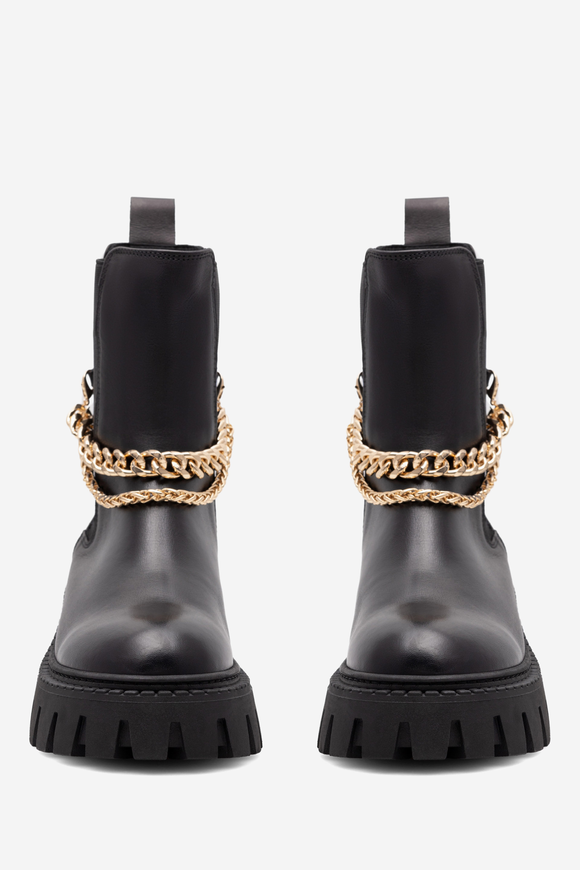 Kotníková obuv ČERNÁ