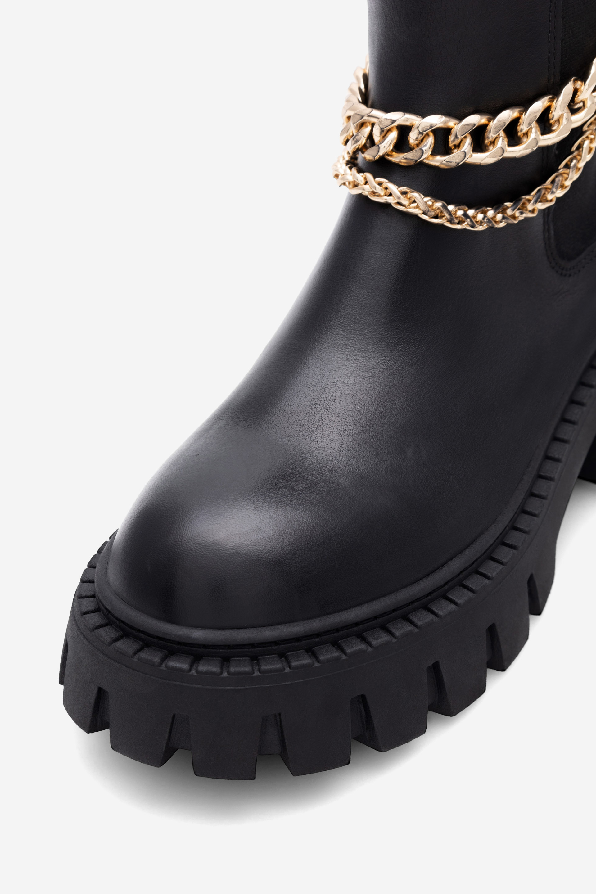 Kotníková obuv ČERNÁ