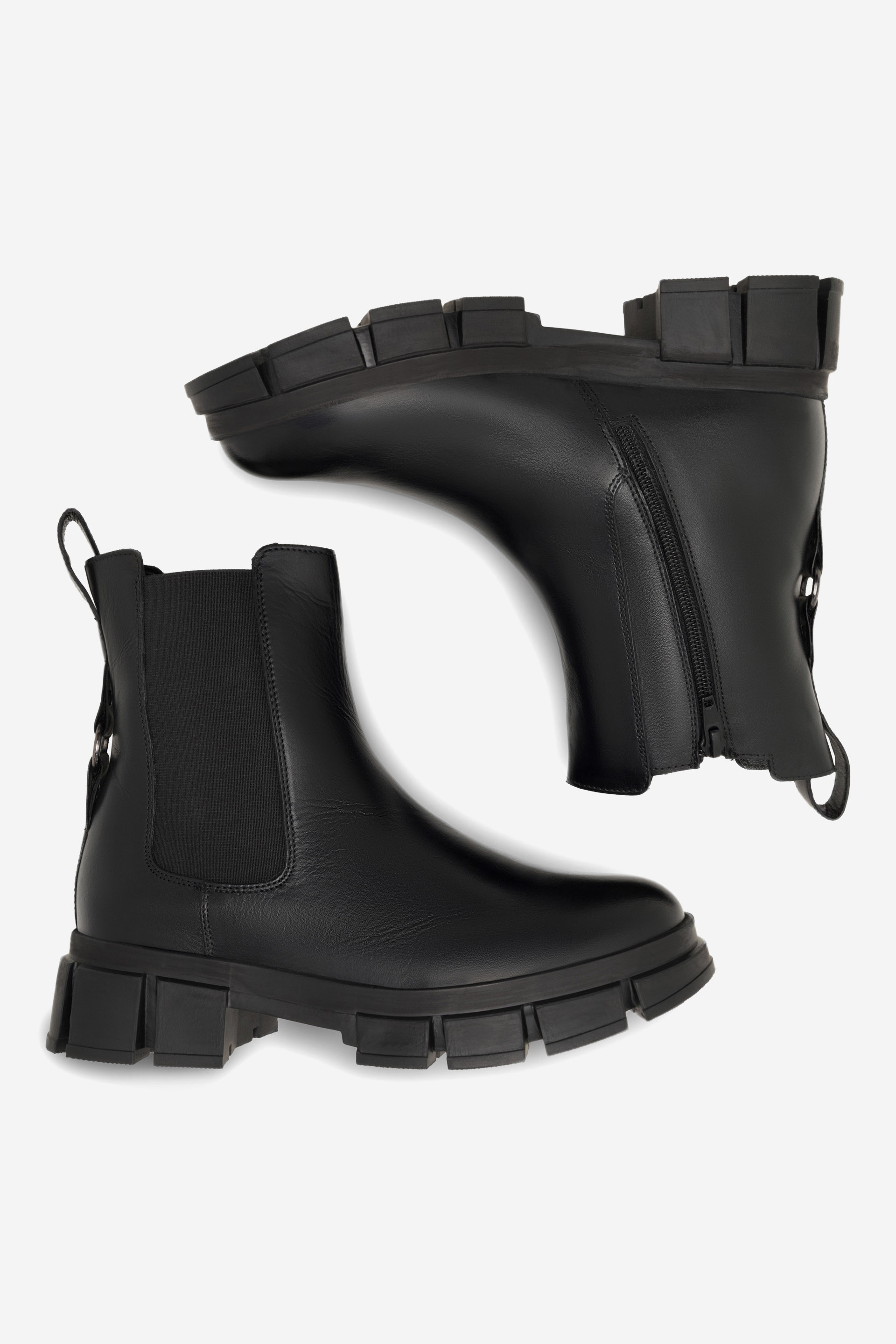 Kotníková obuv ČERNÁ