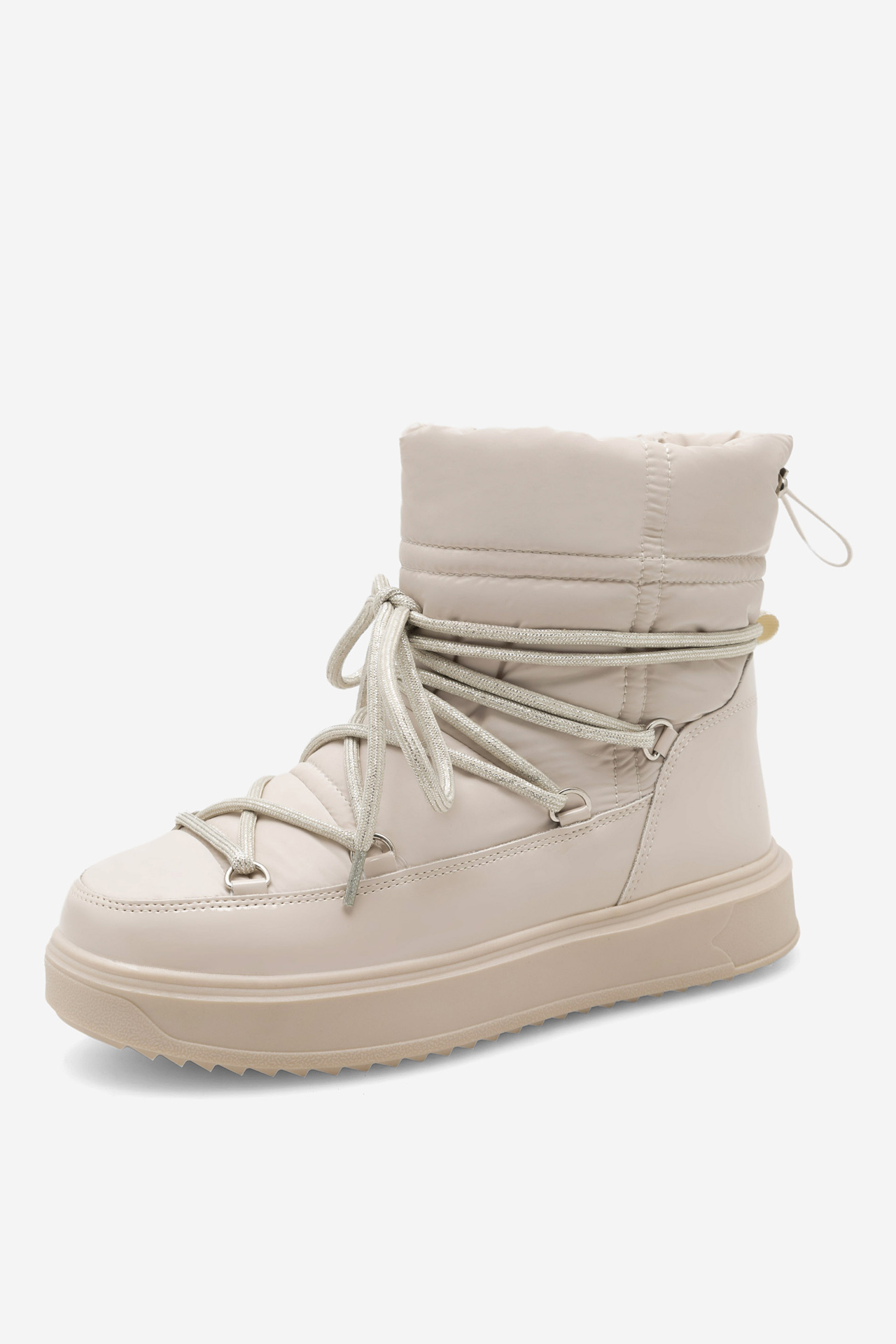 Kotníková obuv BÉŽOVÁ