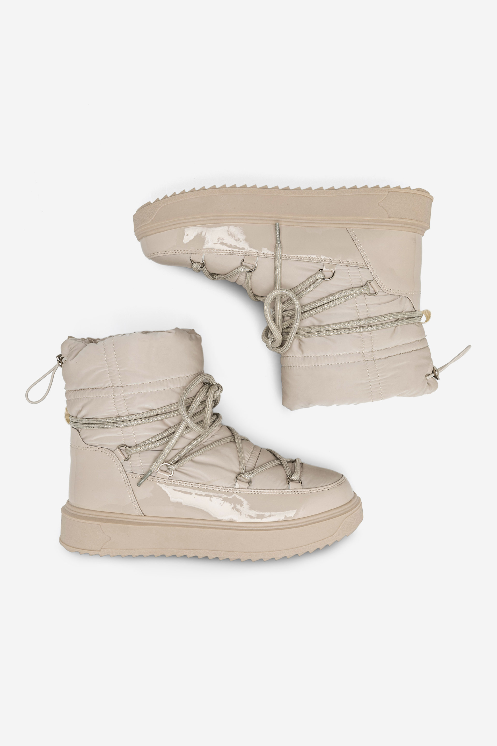 Kotníková obuv BÉŽOVÁ