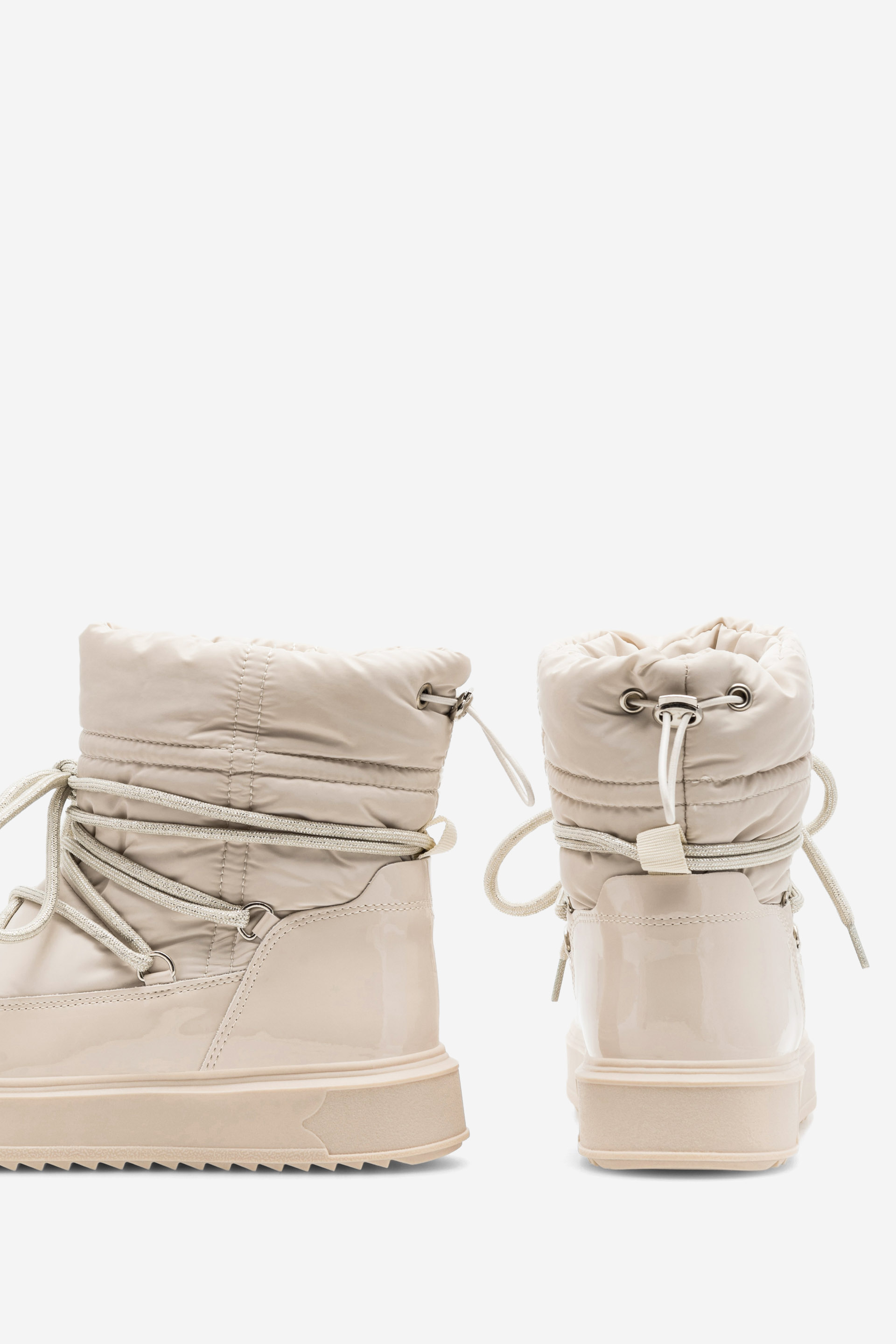 Kotníková obuv BÉŽOVÁ