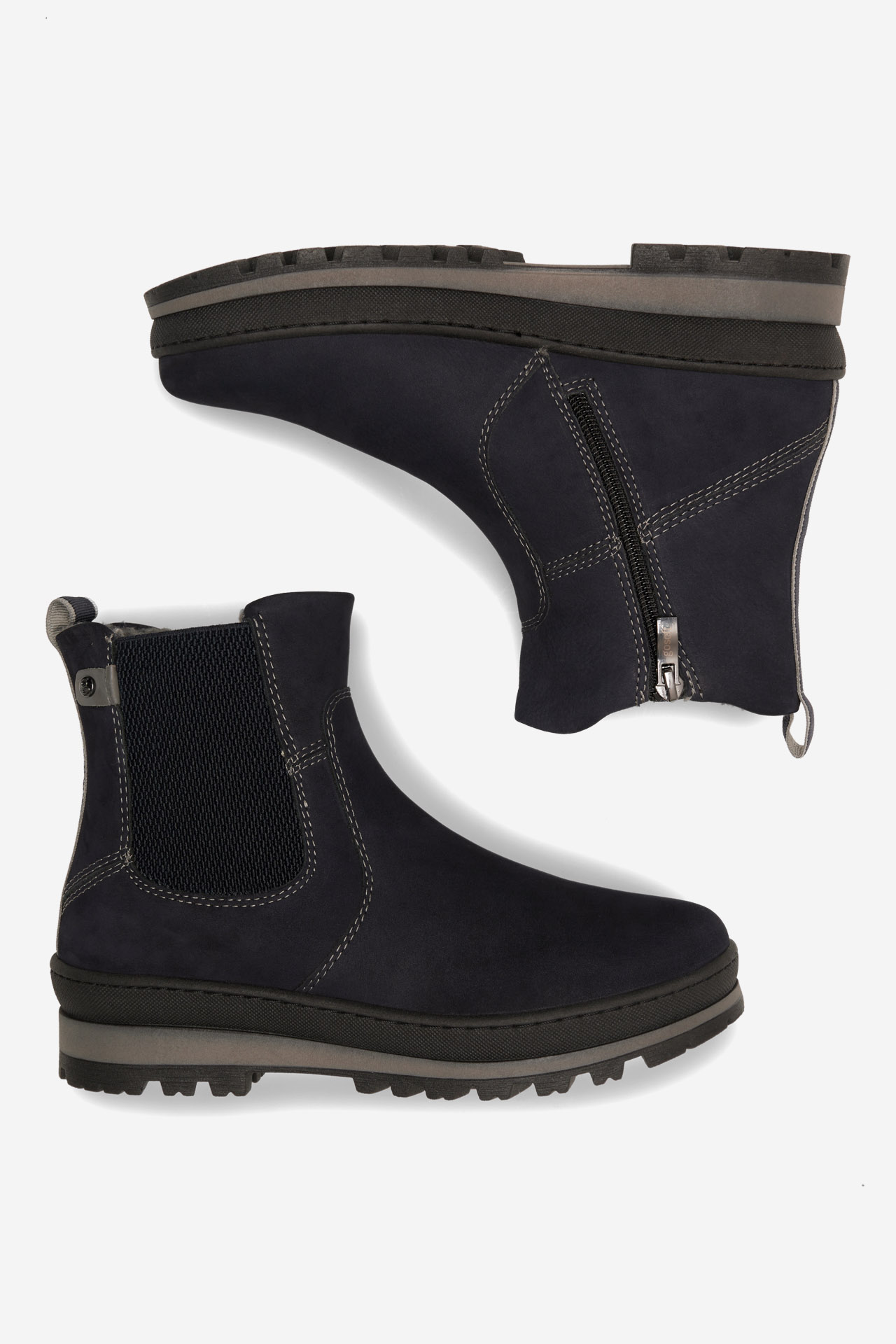 Kotníková obuv TMAVĚ MODRÁ