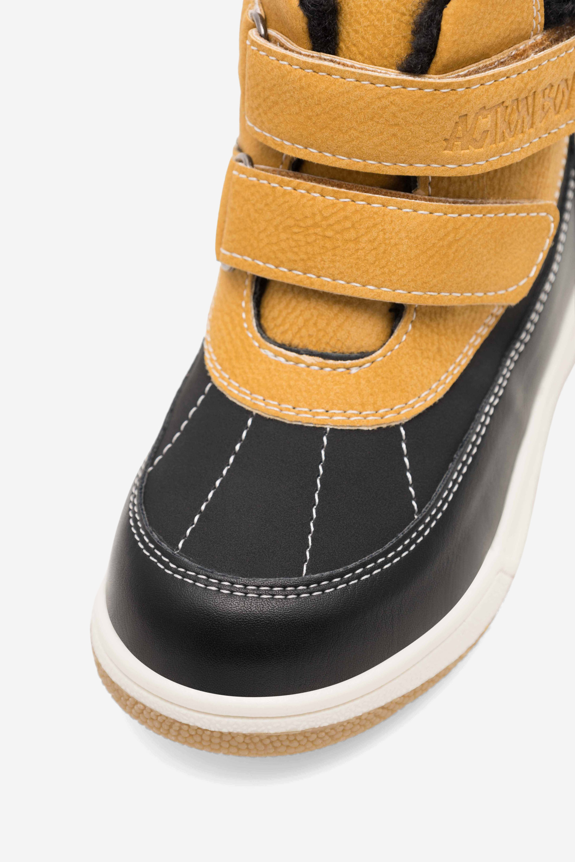 Gležnjarji z vezalkami Rjava