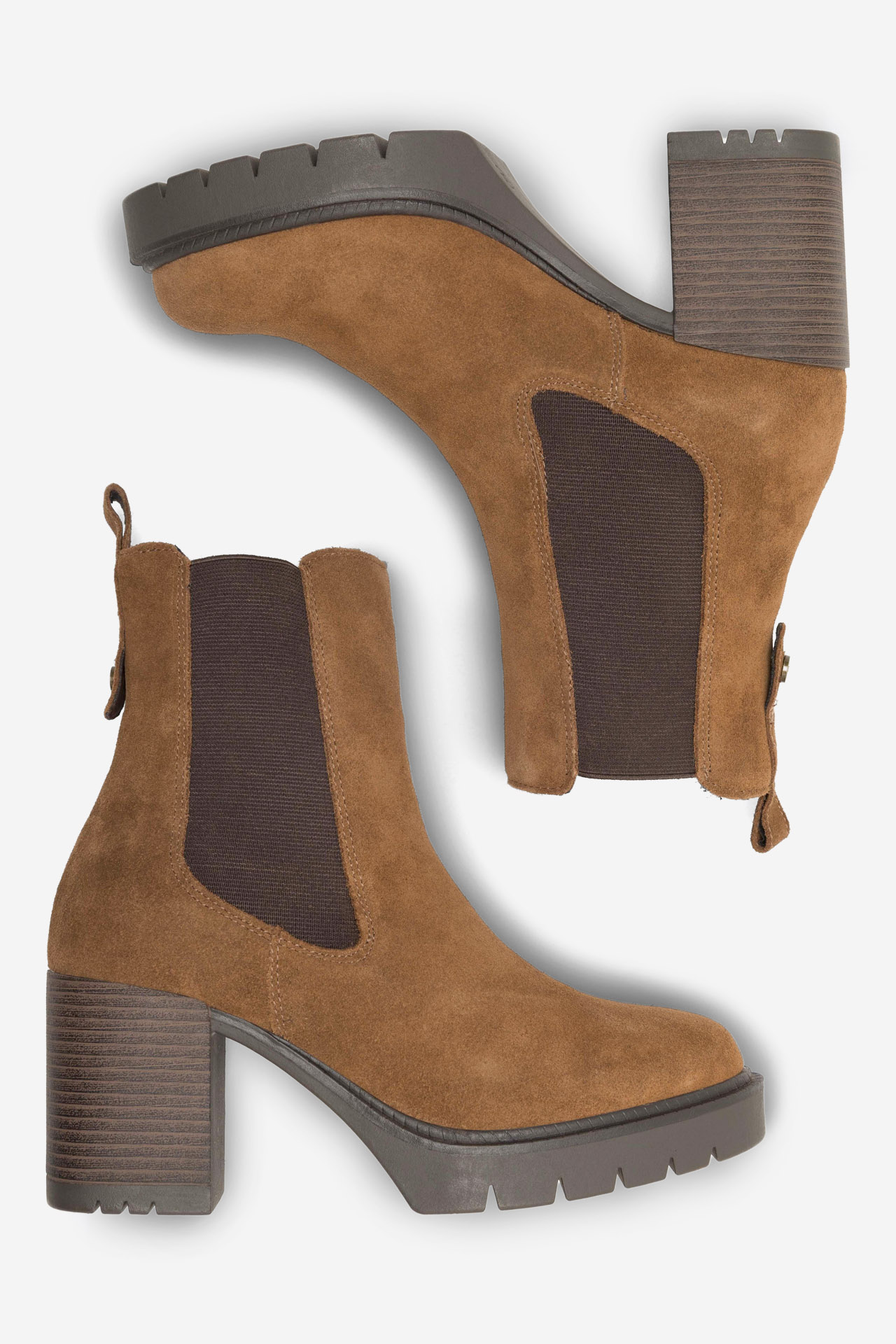 Členková obuv Hnedá