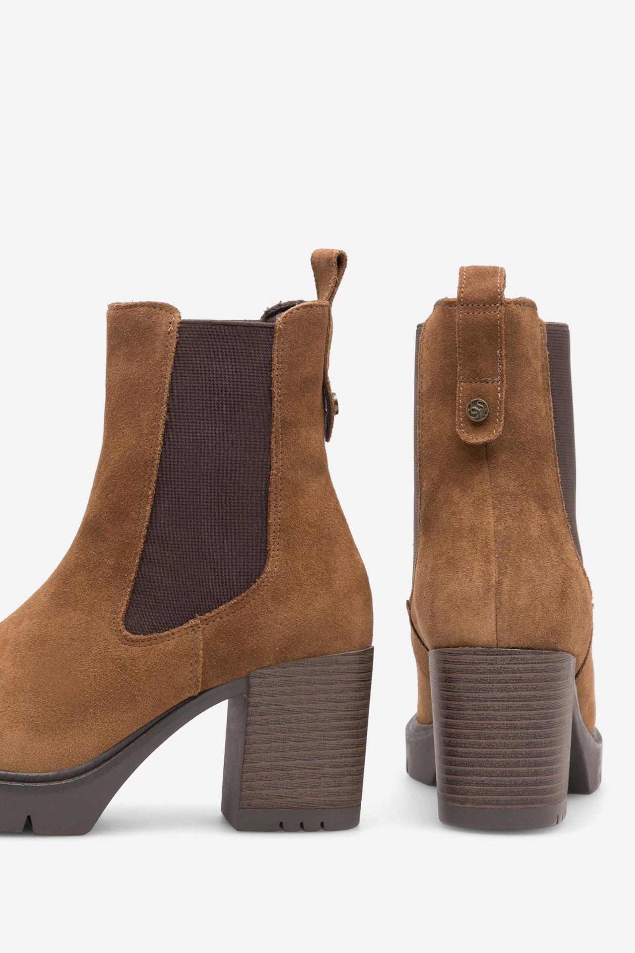 Členková obuv Hnedá