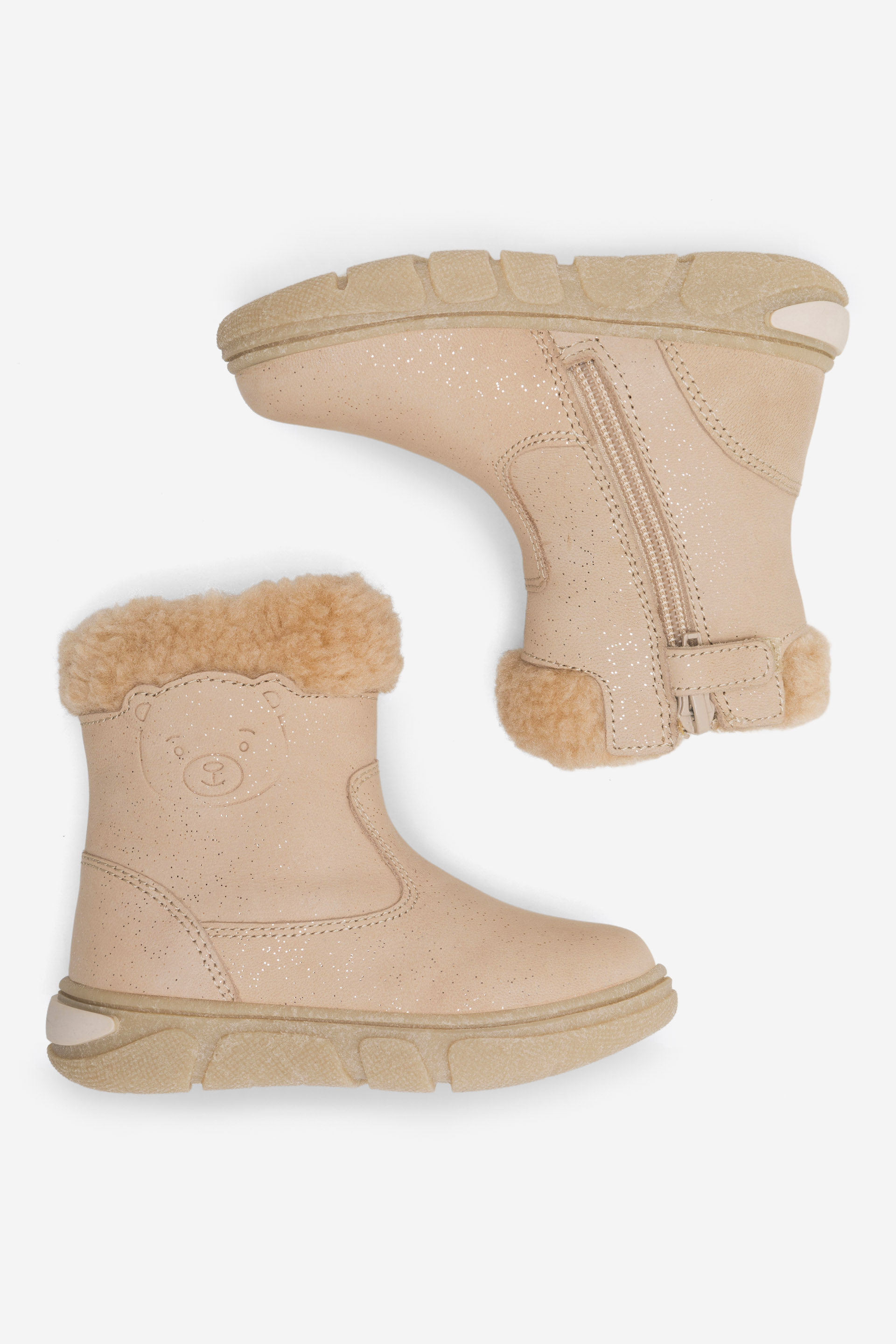 Kotníková obuv BÉŽOVÁ