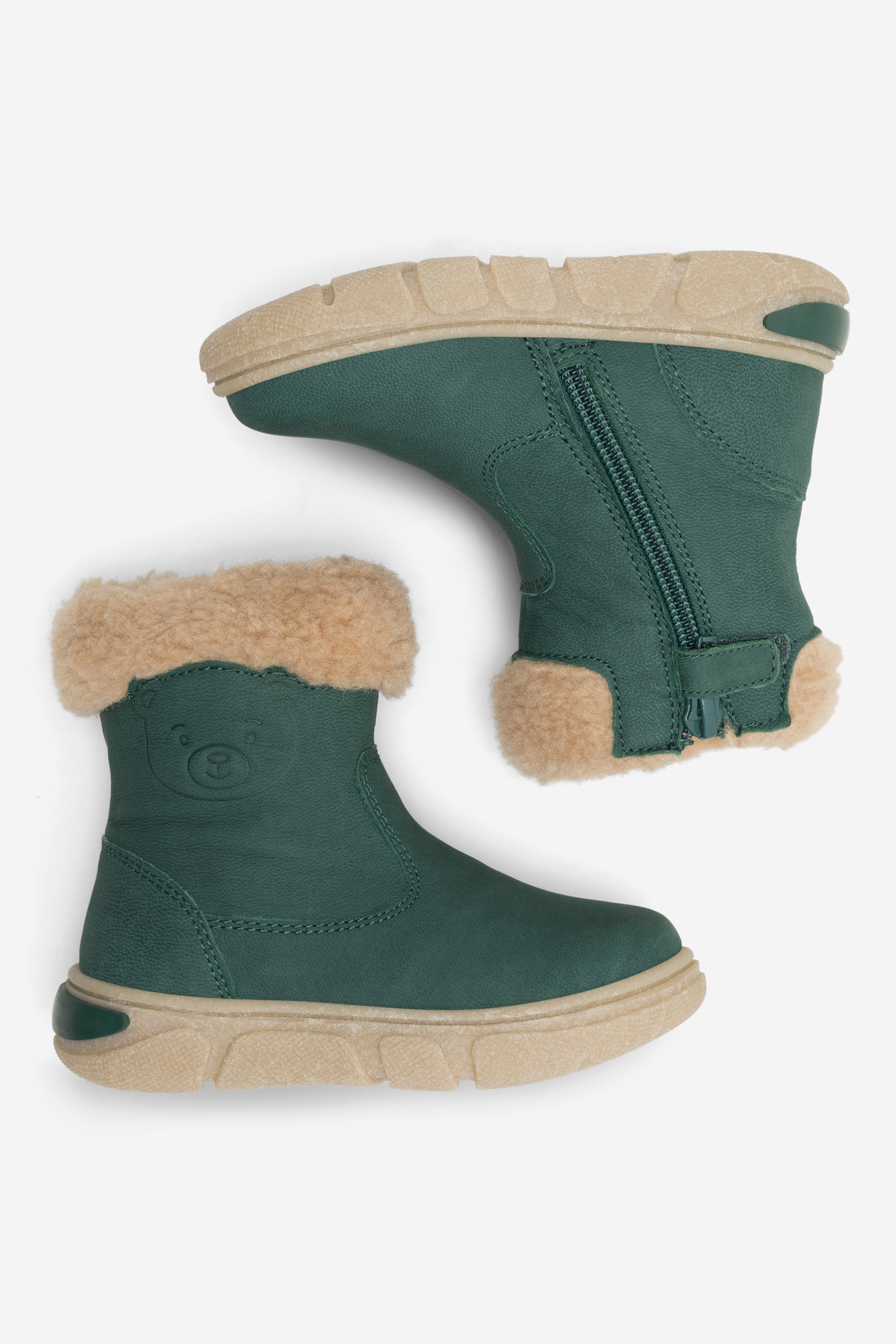 Kotníková obuv ZELENÁ