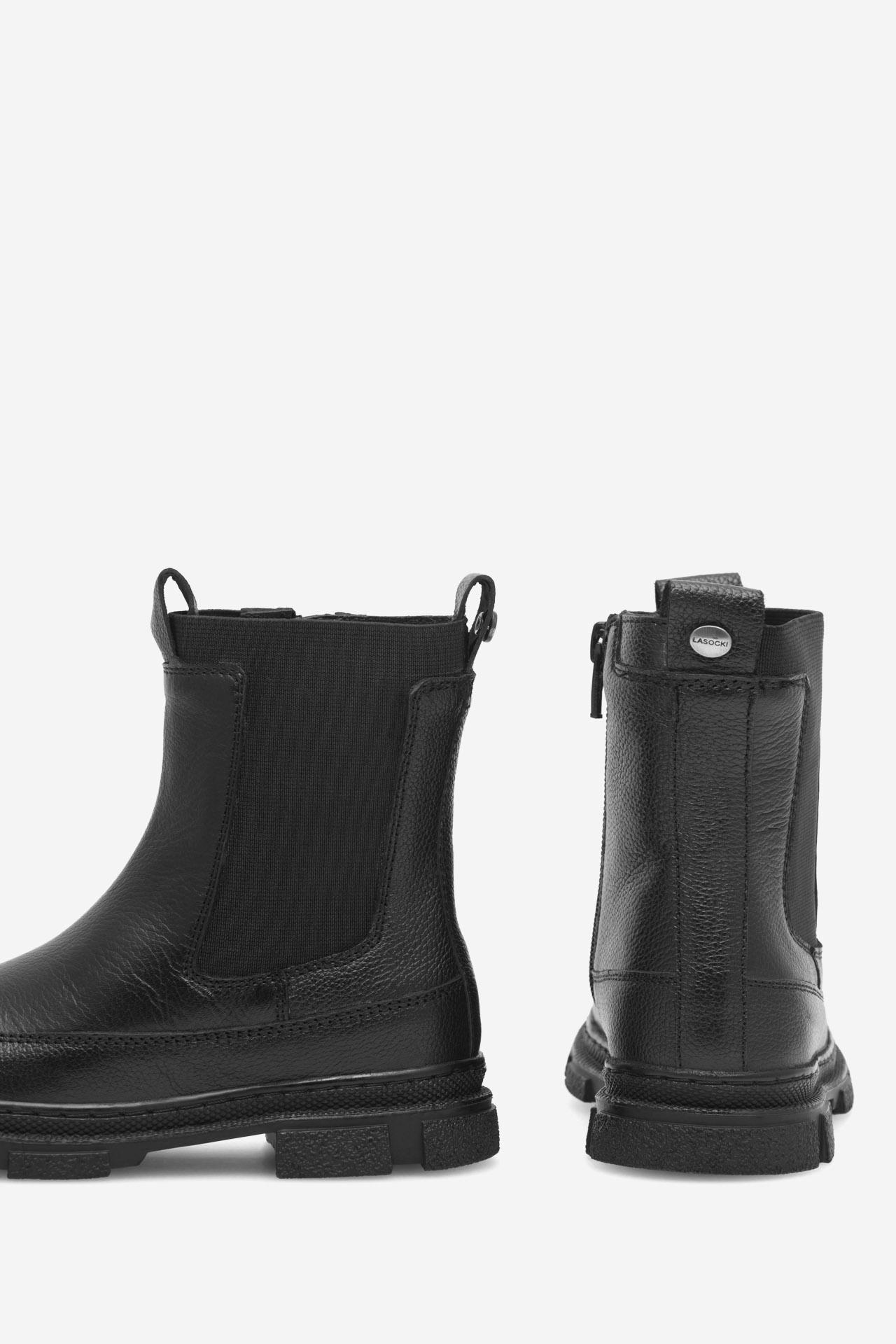 Kotníková obuv ČERNÁ