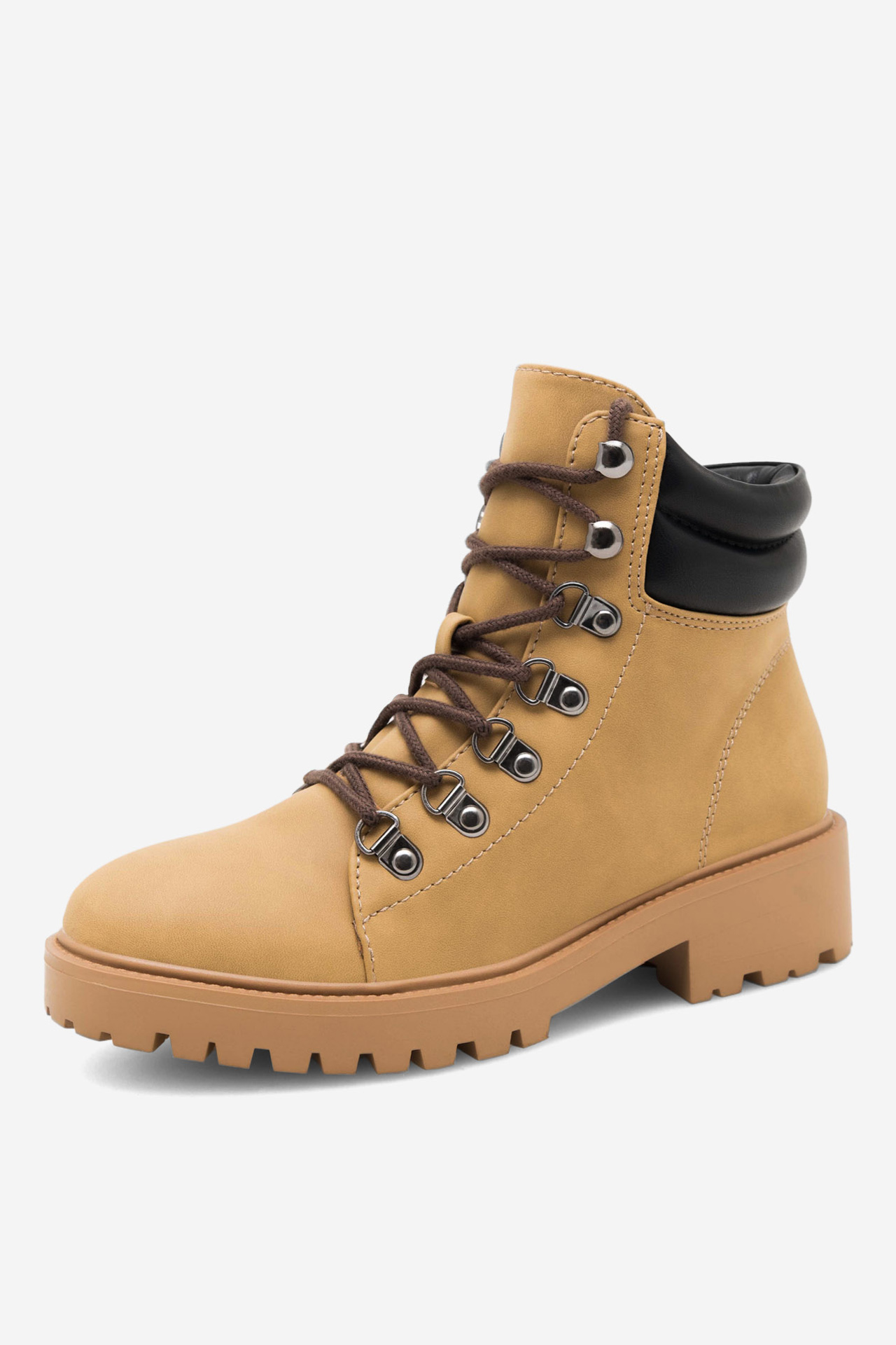 Šněrovací vyšší obuv CAMEL