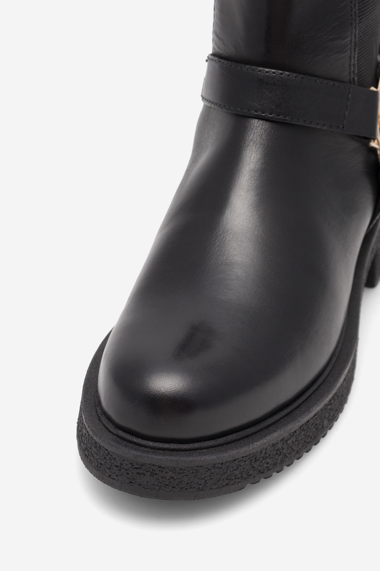 Členková obuv Čierna