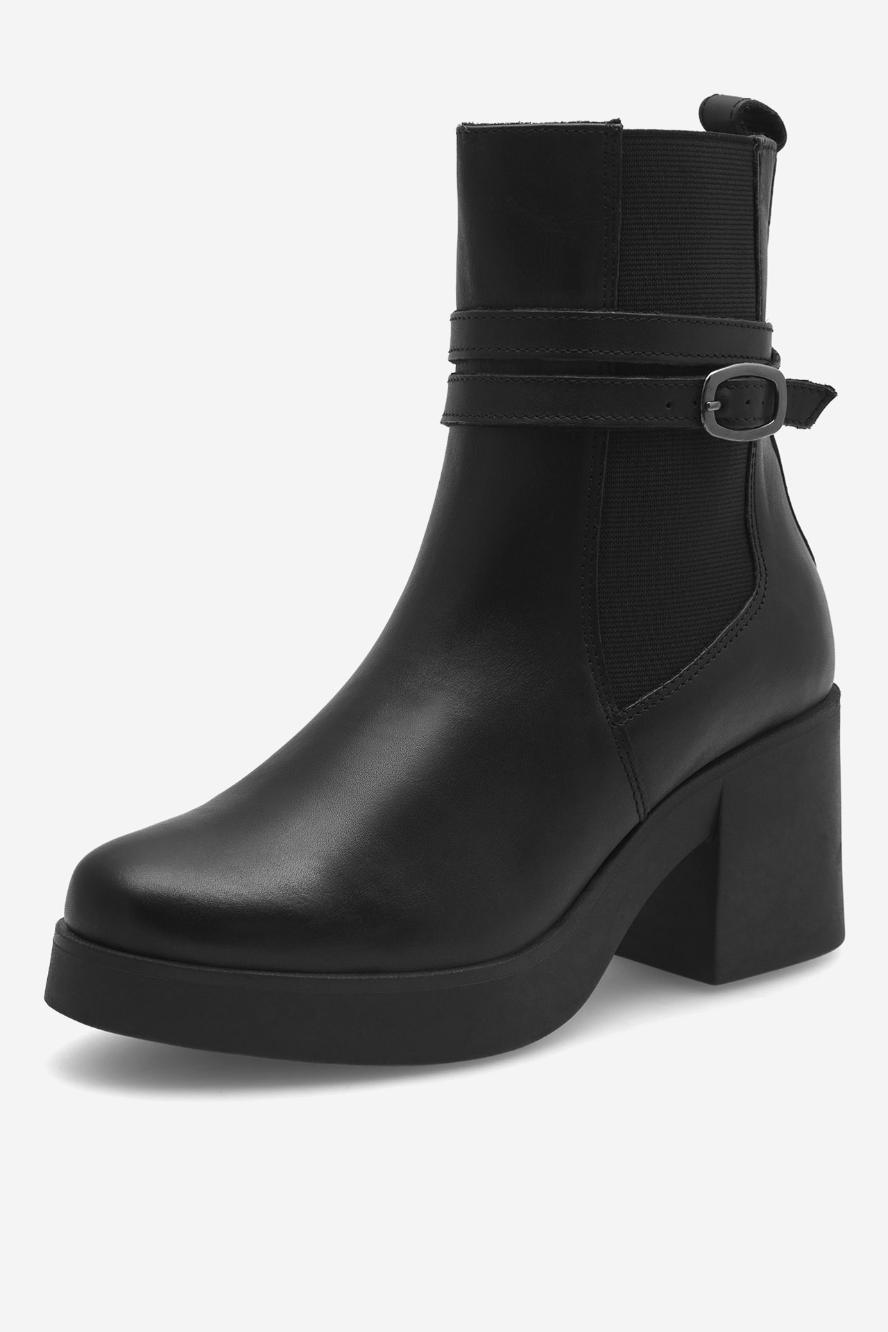 Kotníková obuv ČERNÁ