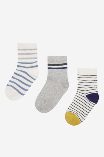 Čarape Action Boy 8KB-002-SS24 (3-PACK) Svetlo siva