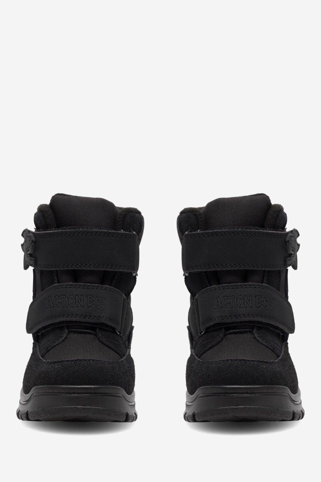 Gležnjarji z vezalkami Črna