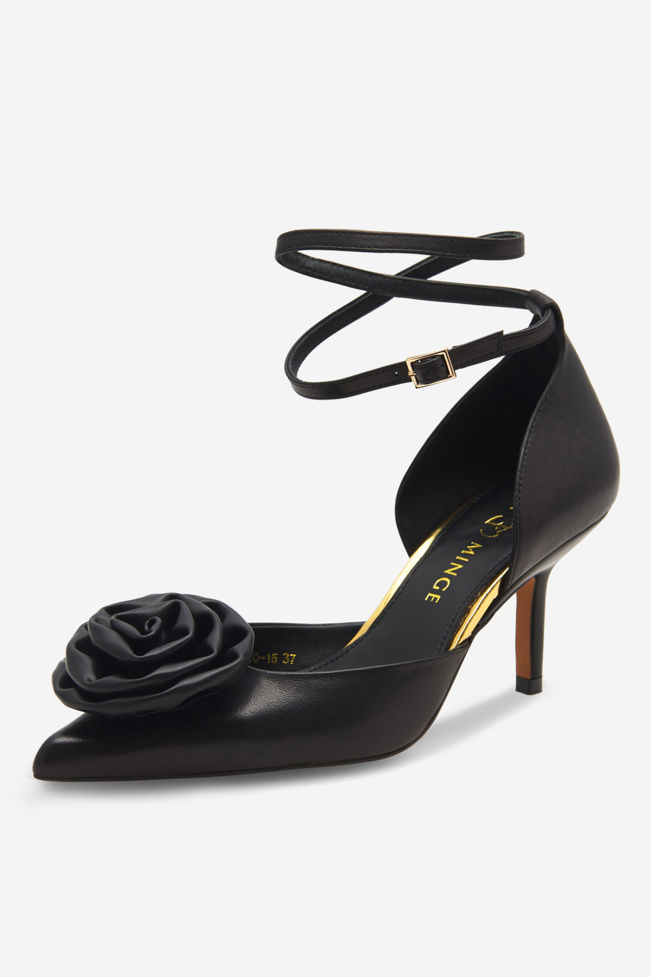 Pantofi cu toc NEGRU