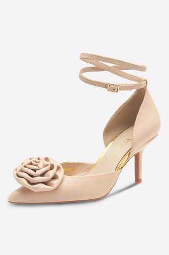 Lodičky EVA MINGE ROSE-V1520-15 Světle béžová