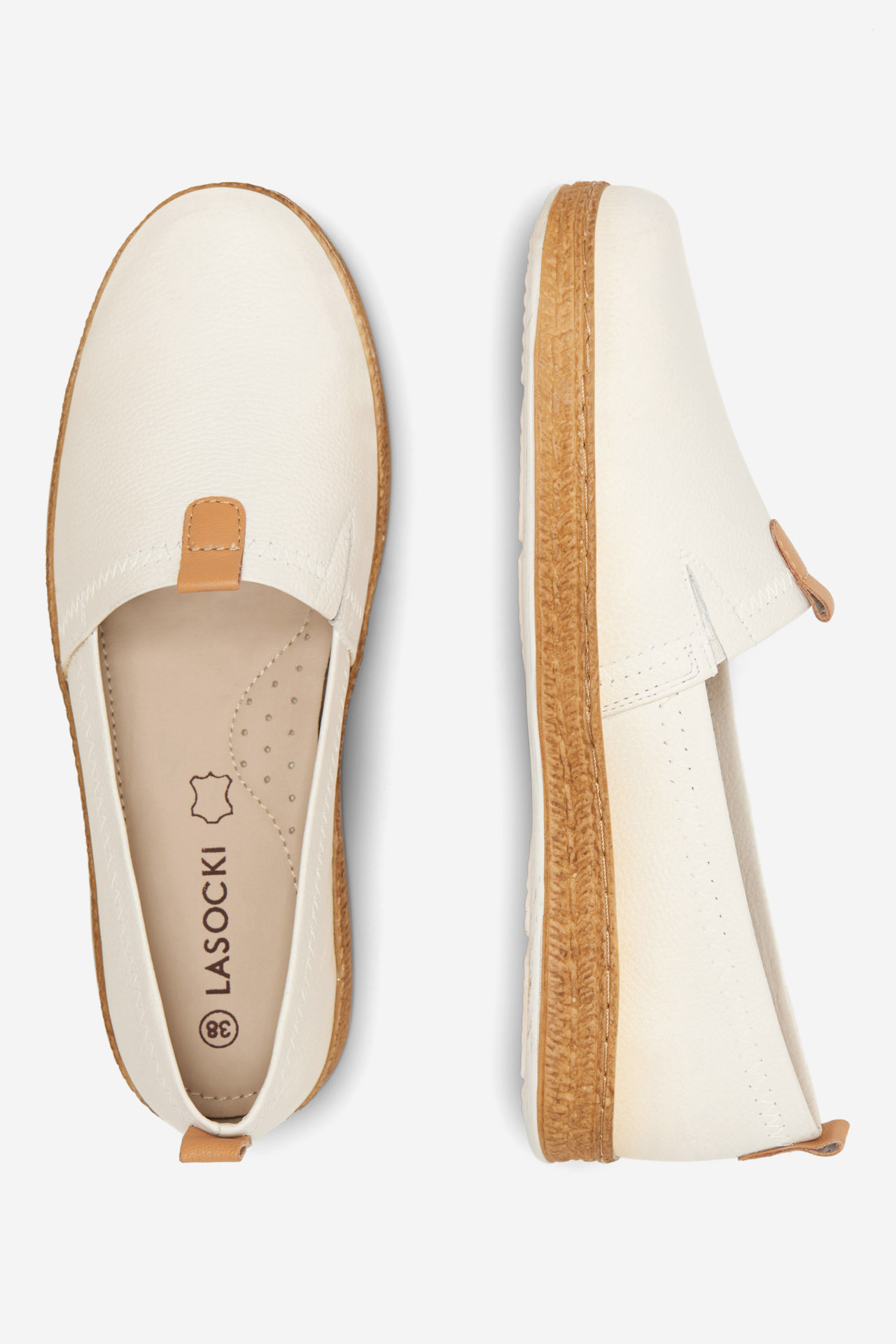 Espadrile Bež