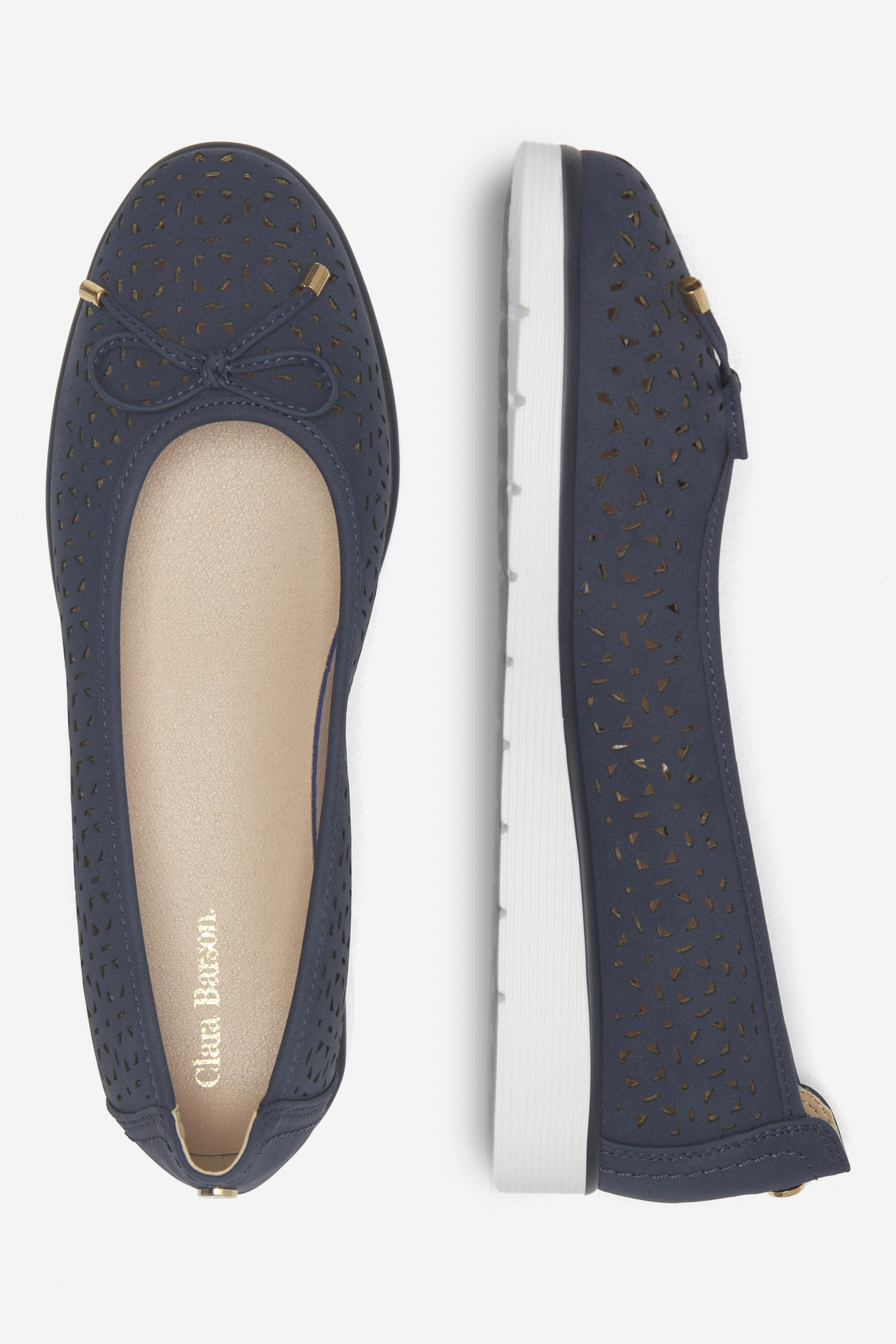 Baleríny TMAVĚ MODRÁ