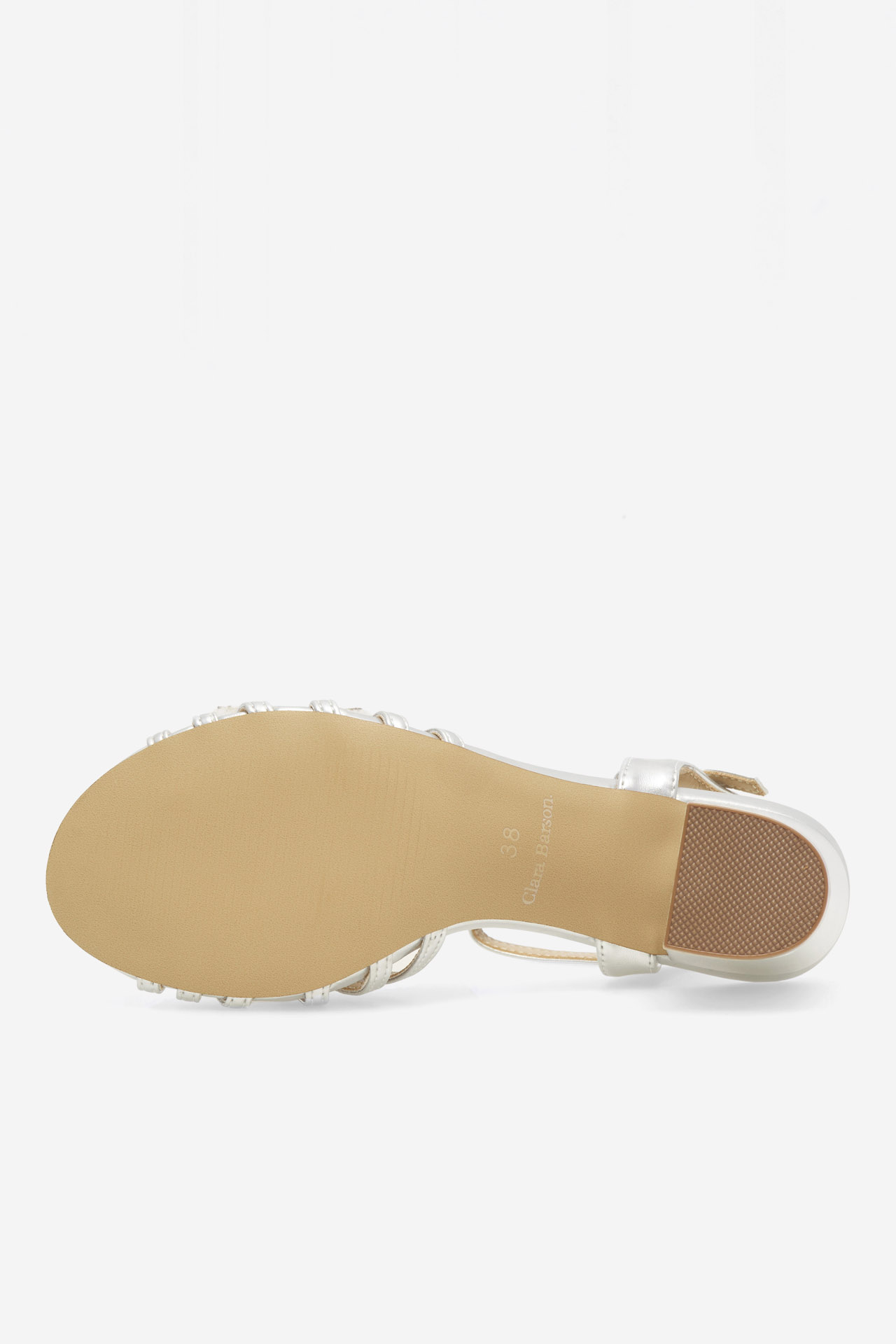 Sandály STŘÍBRNÁ