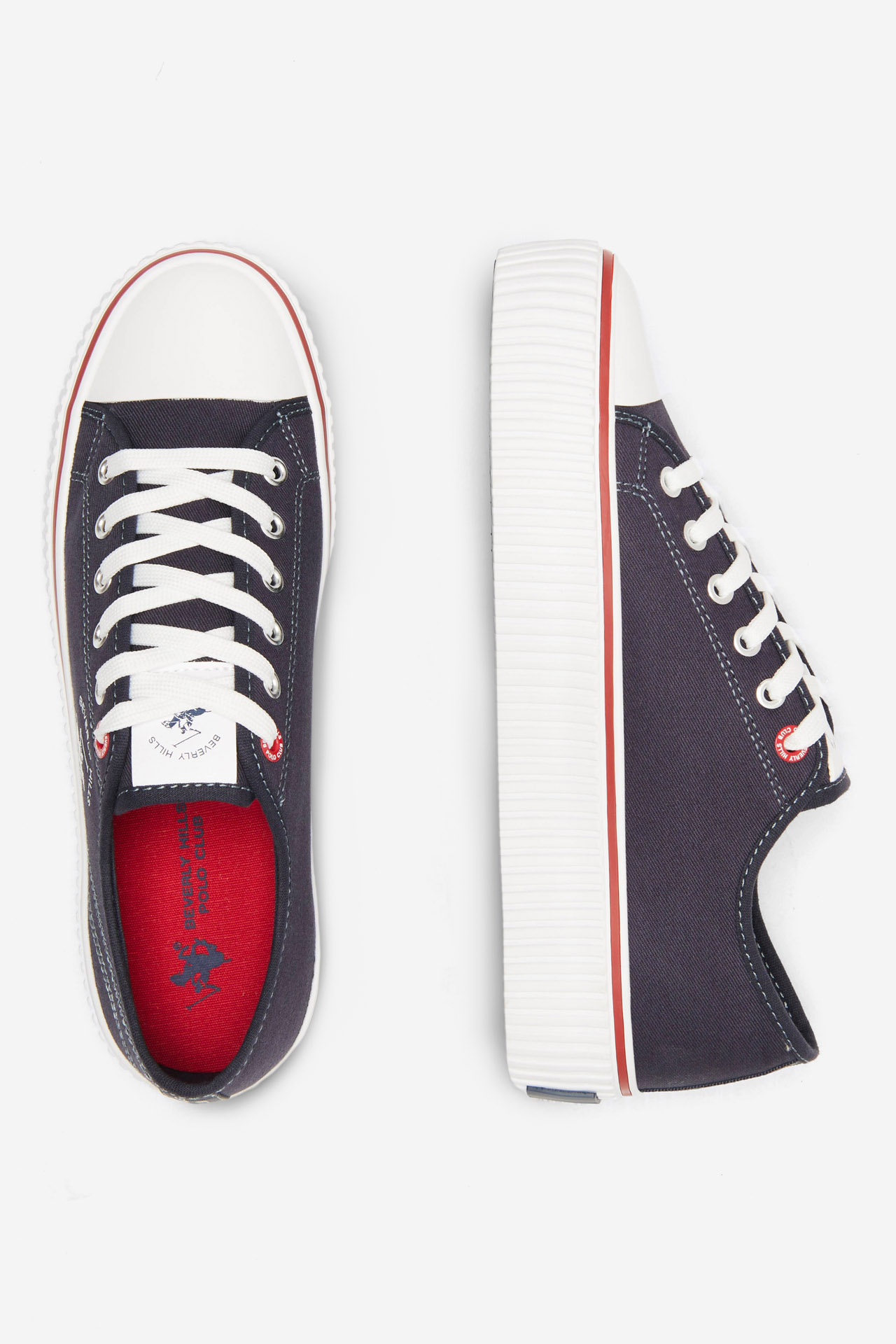 Platnene superge Mornarsko modra