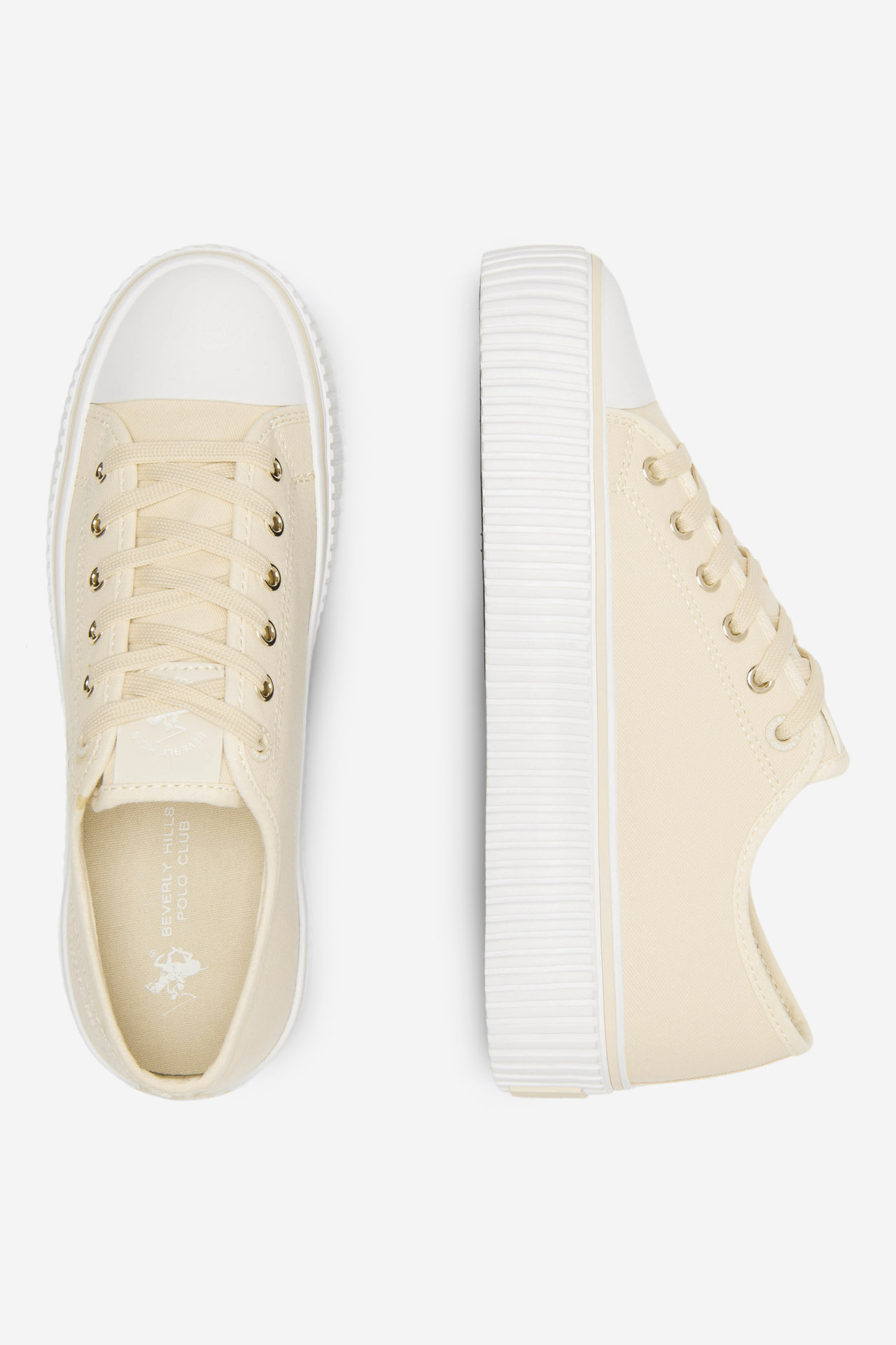 Platnene superge Bež