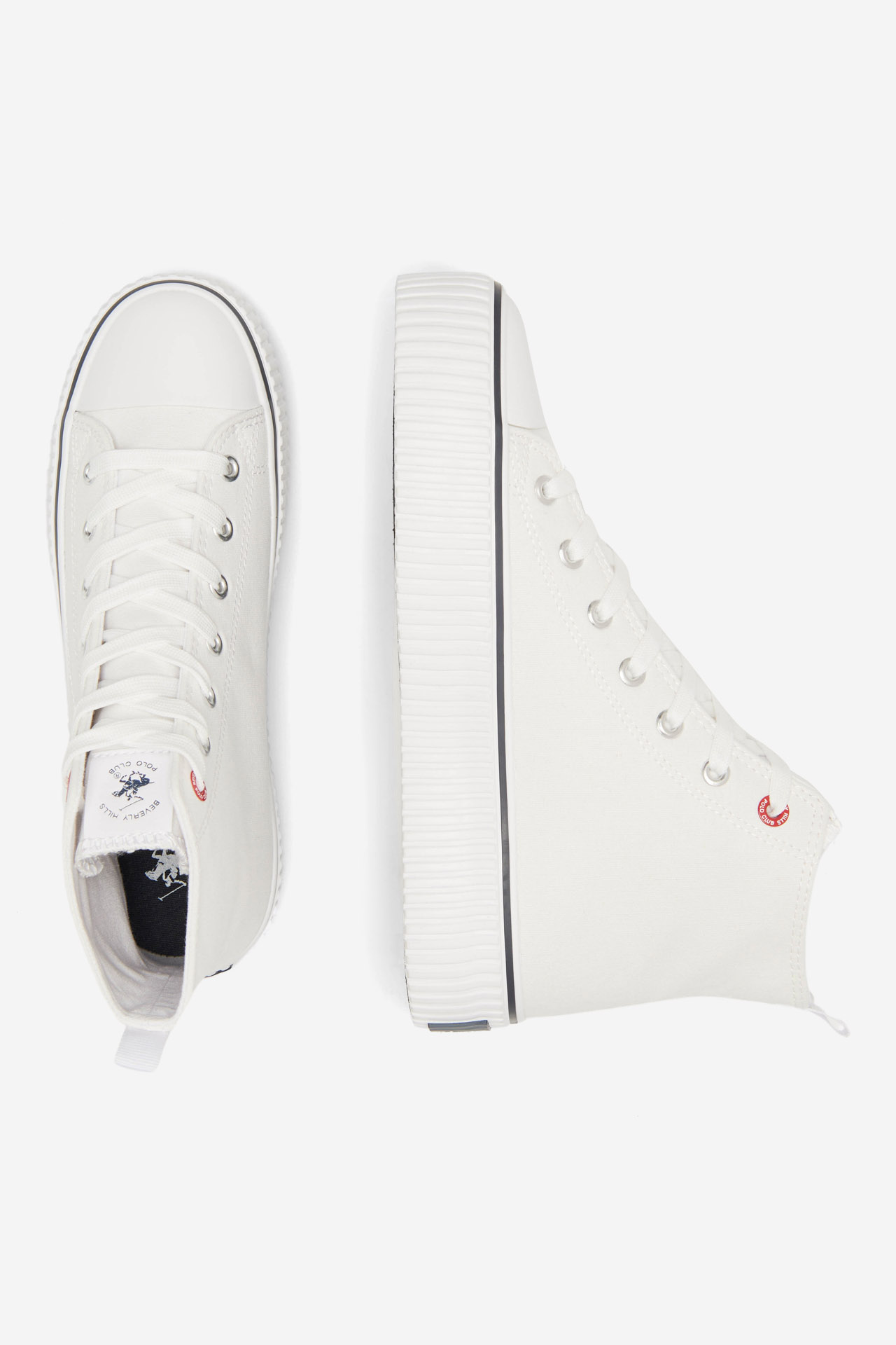 Platnene superge Bela