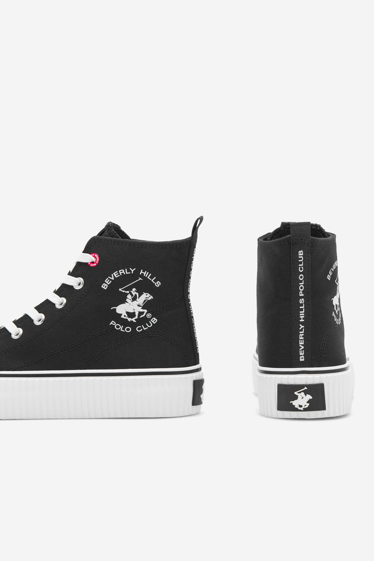 Platnene superge Črna