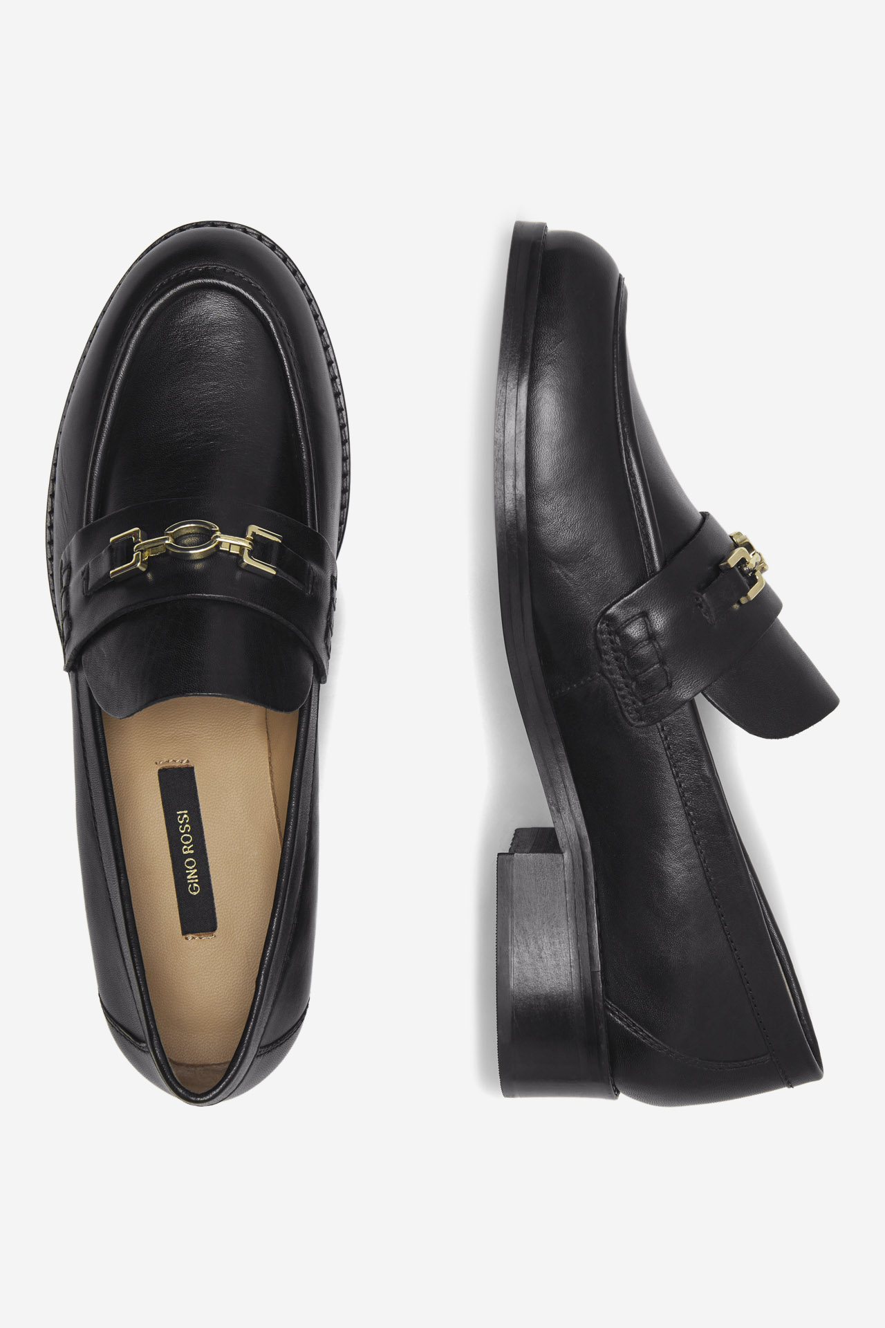 Čevlji brez vezalk Črna