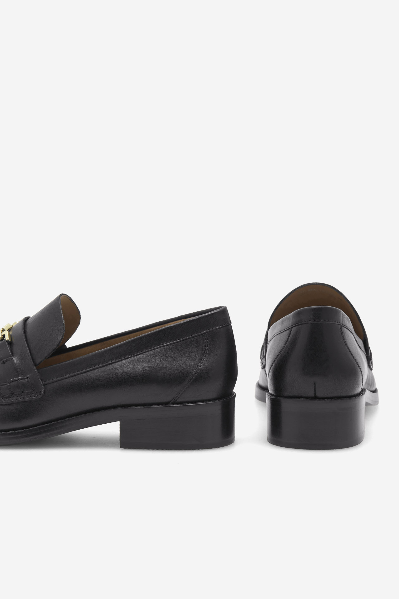 Čevlji brez vezalk Črna