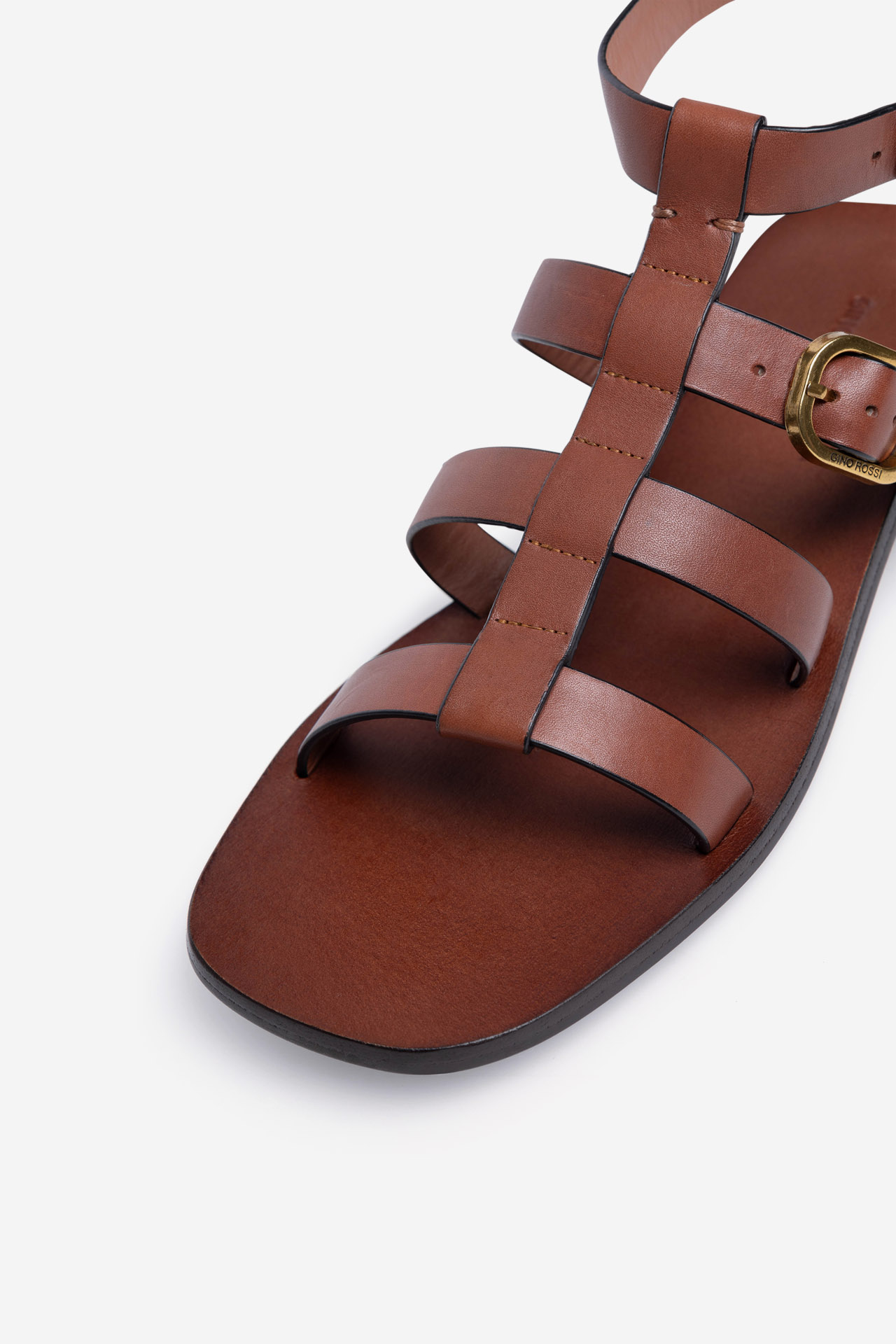 Sandále Svetlo hnedá