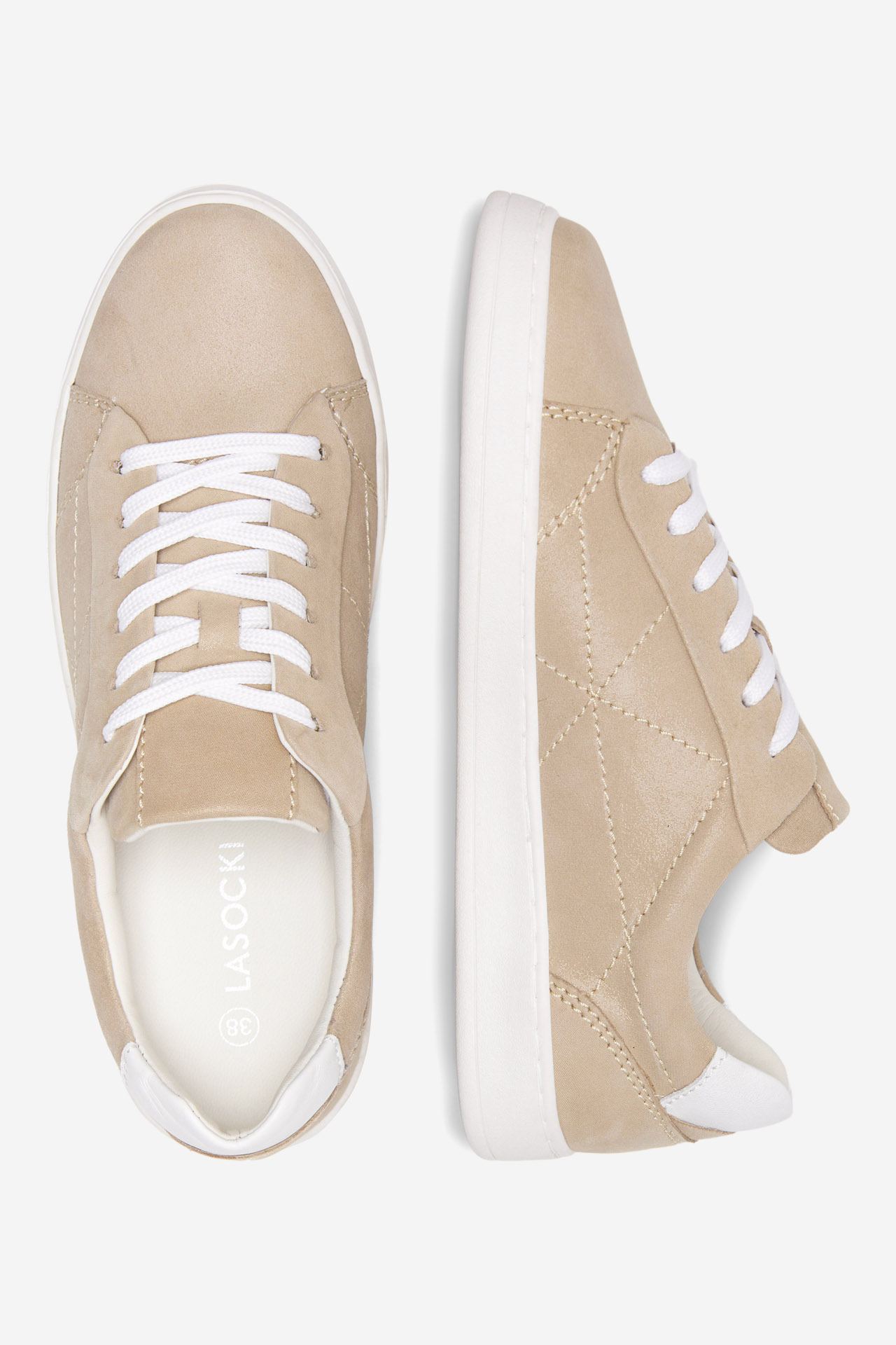 Sneakersy Béžová