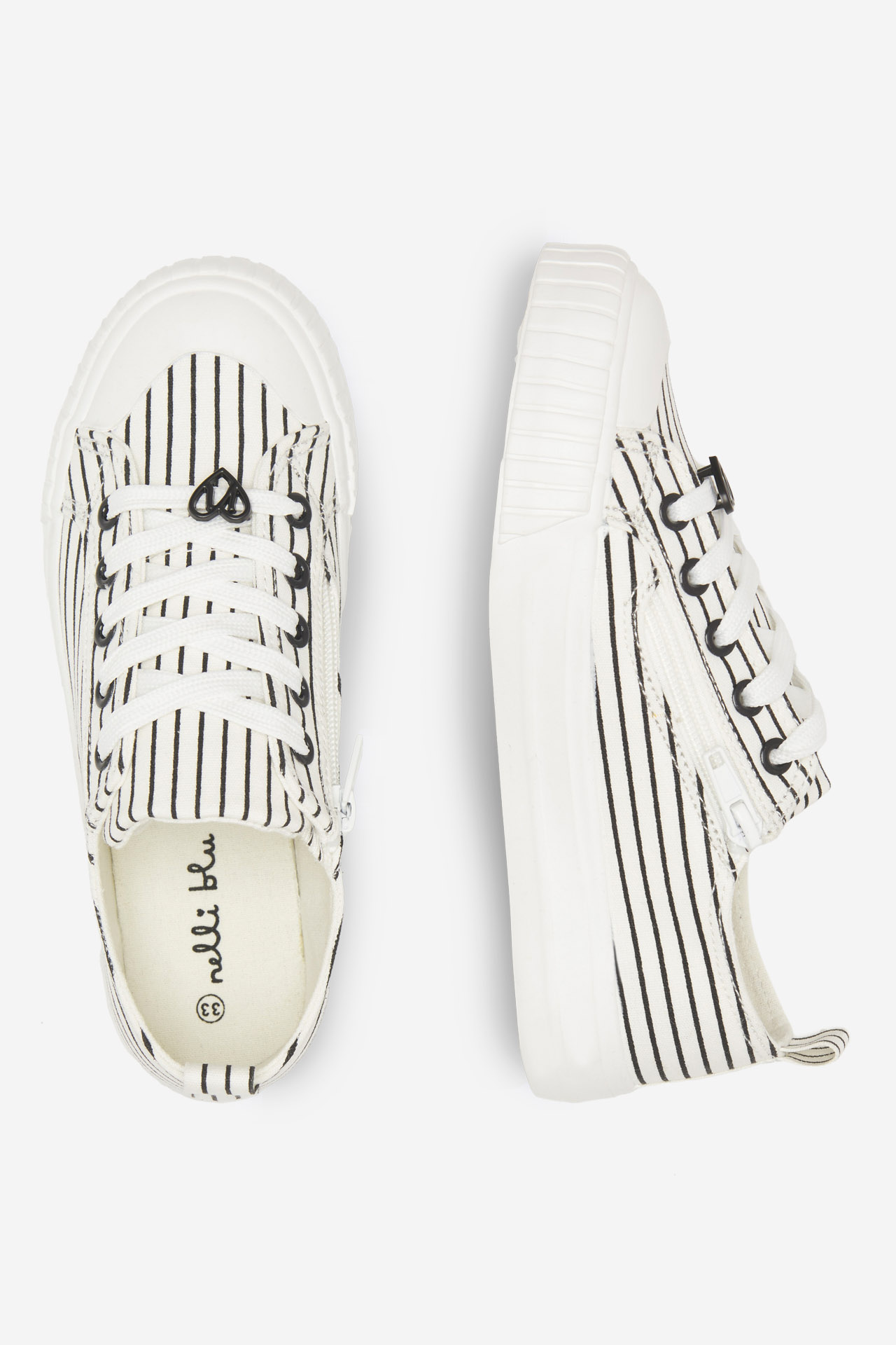 Plátěná obuv BÍLÁ