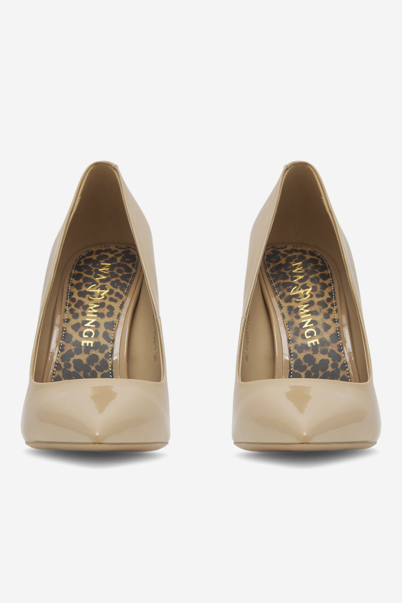 Čevlji z visoko peto Bež