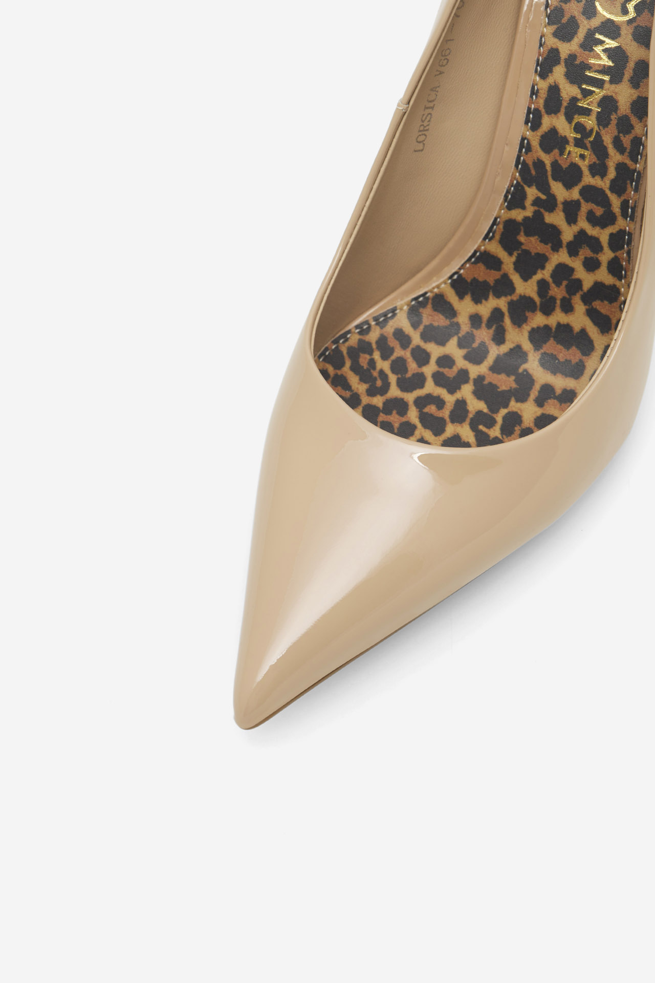 Čevlji z visoko peto Bež