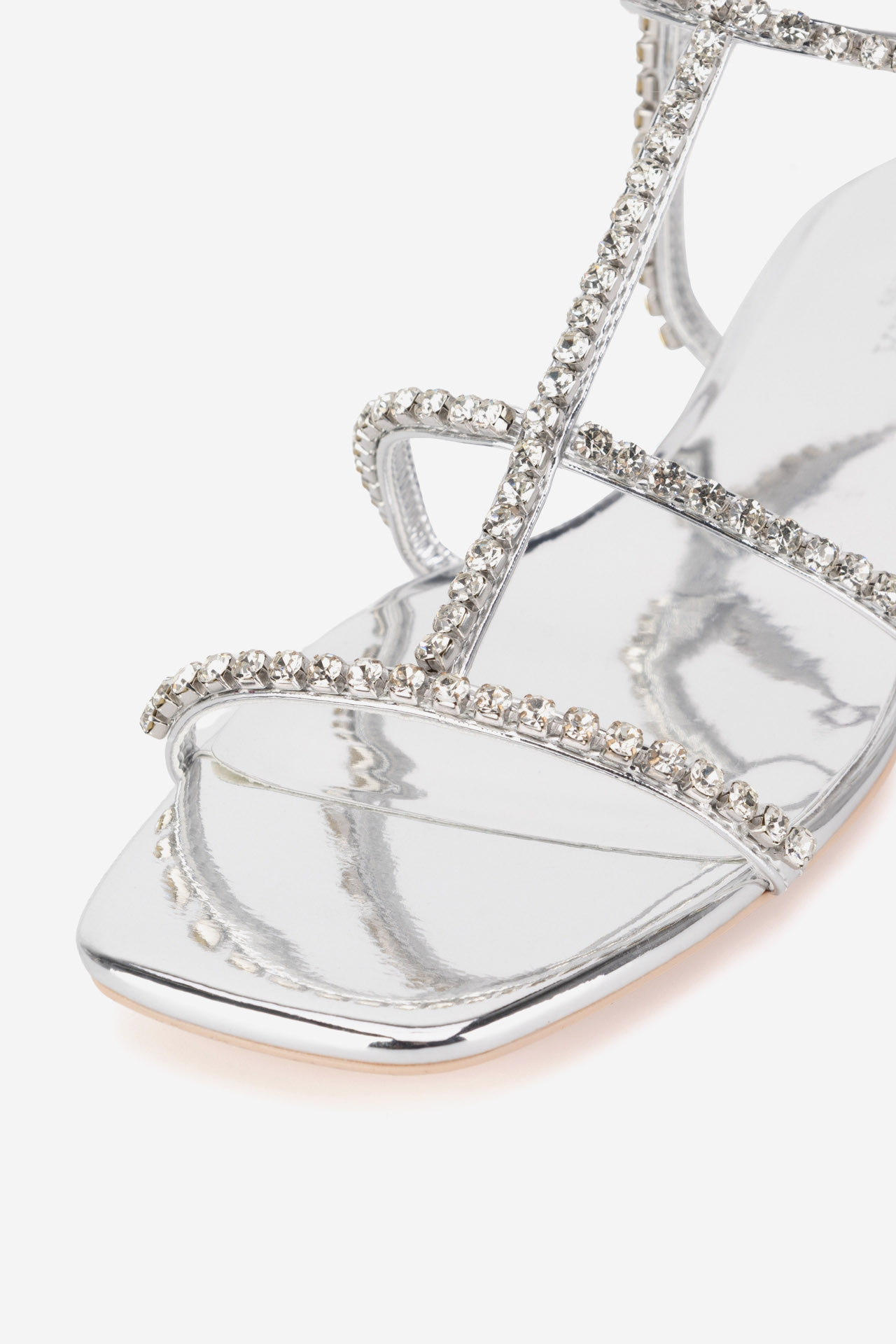 Sandály STŘÍBRNÁ