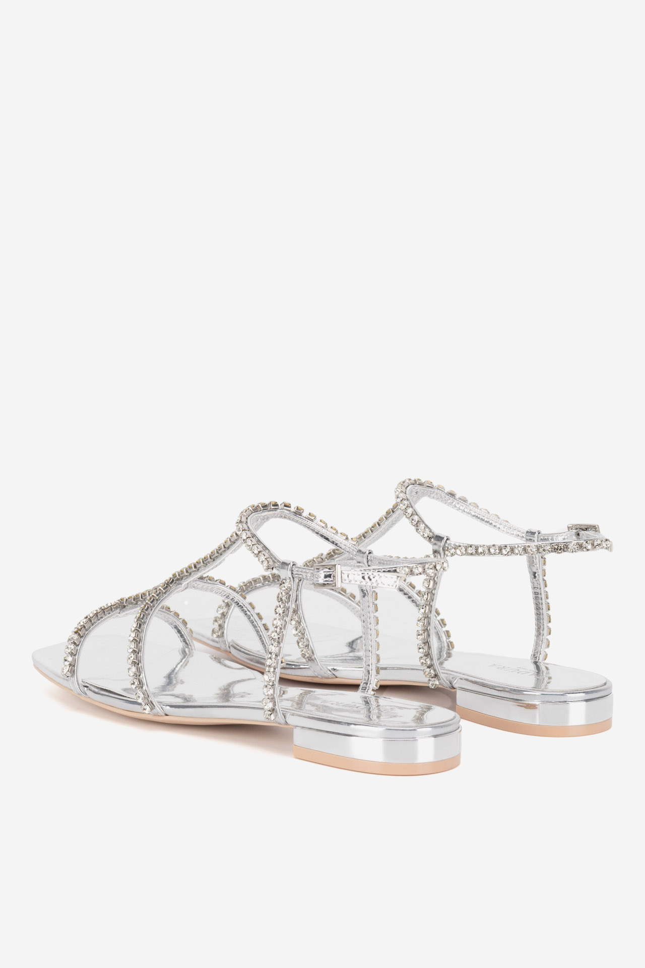 Sandály STŘÍBRNÁ