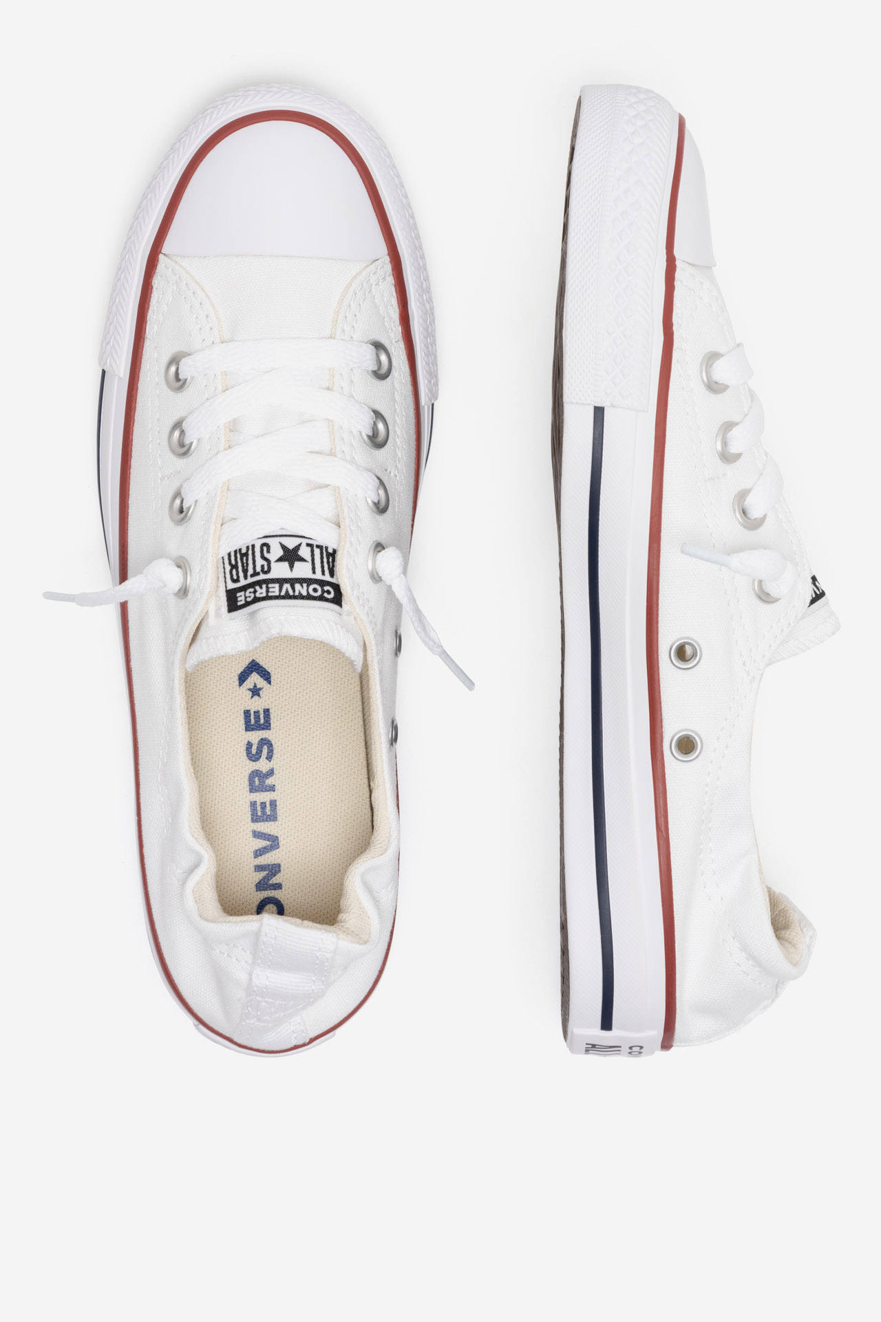 Platnene superge Bela