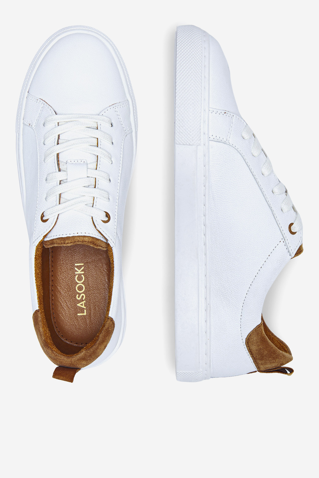 Половинки обувки БЯЛ