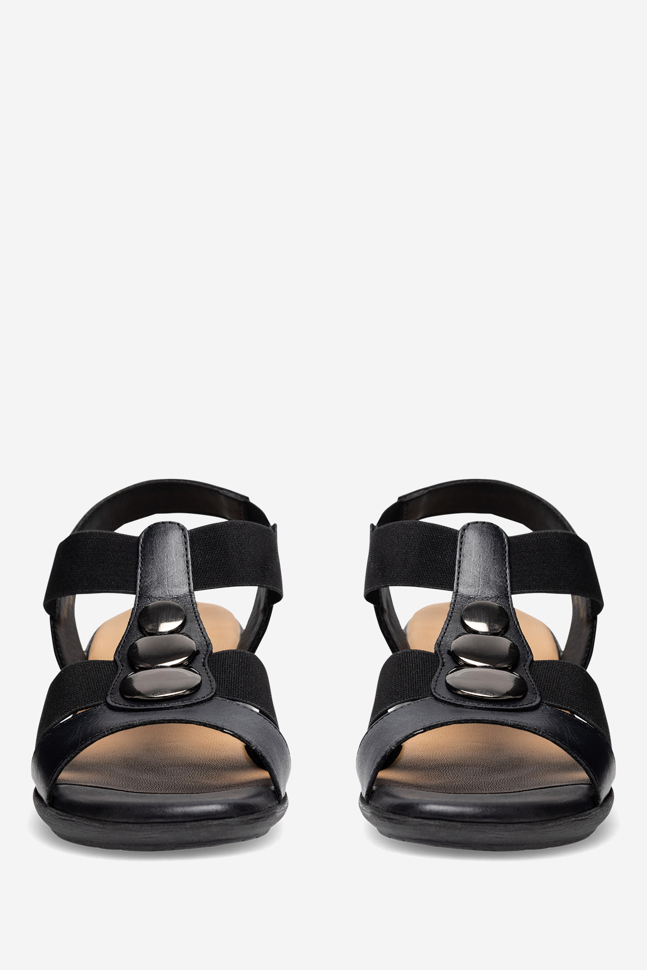 Sandále Čierna