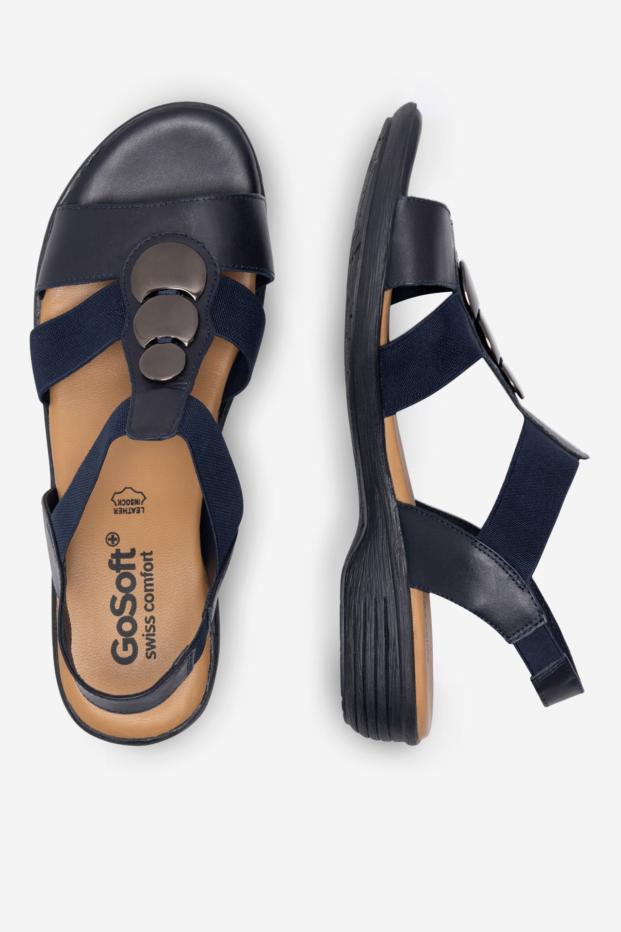 Sandále Tmavomodrá