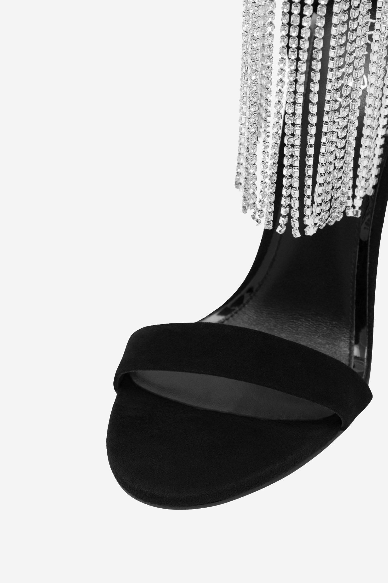 Sandály EVA MINGE VALENTINE-2360-106 ČERNÁ