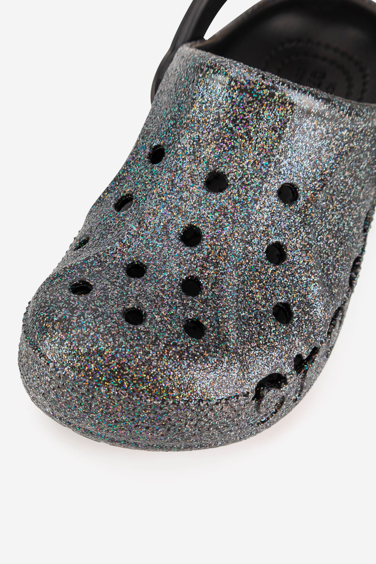 Șlapi pentru bazin Crocs BAYA GLITTER CLOG 207015-0C4 Negru - CCC.eu